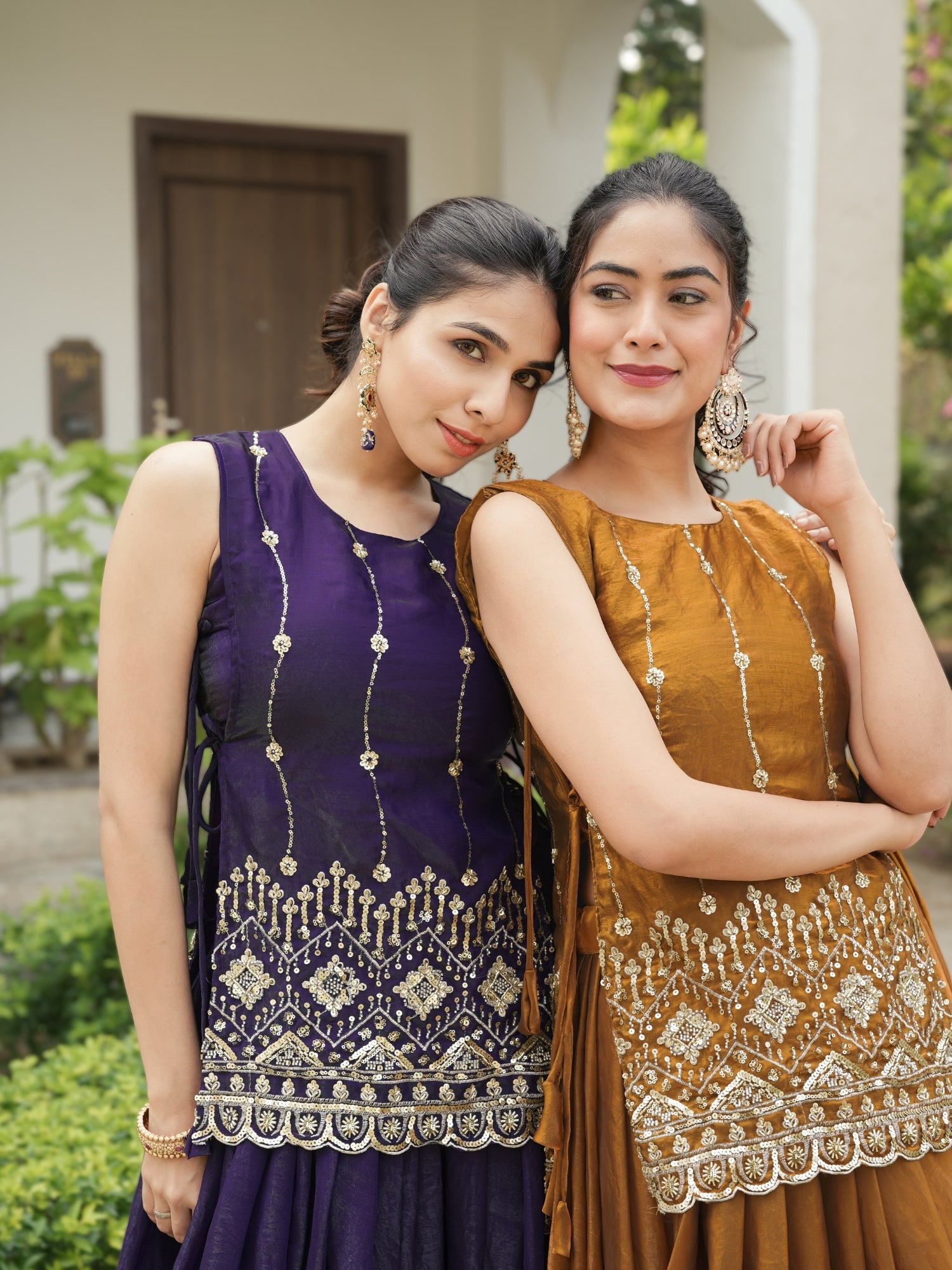 Premium Beads Embroidered jacket-Lehenga Sets