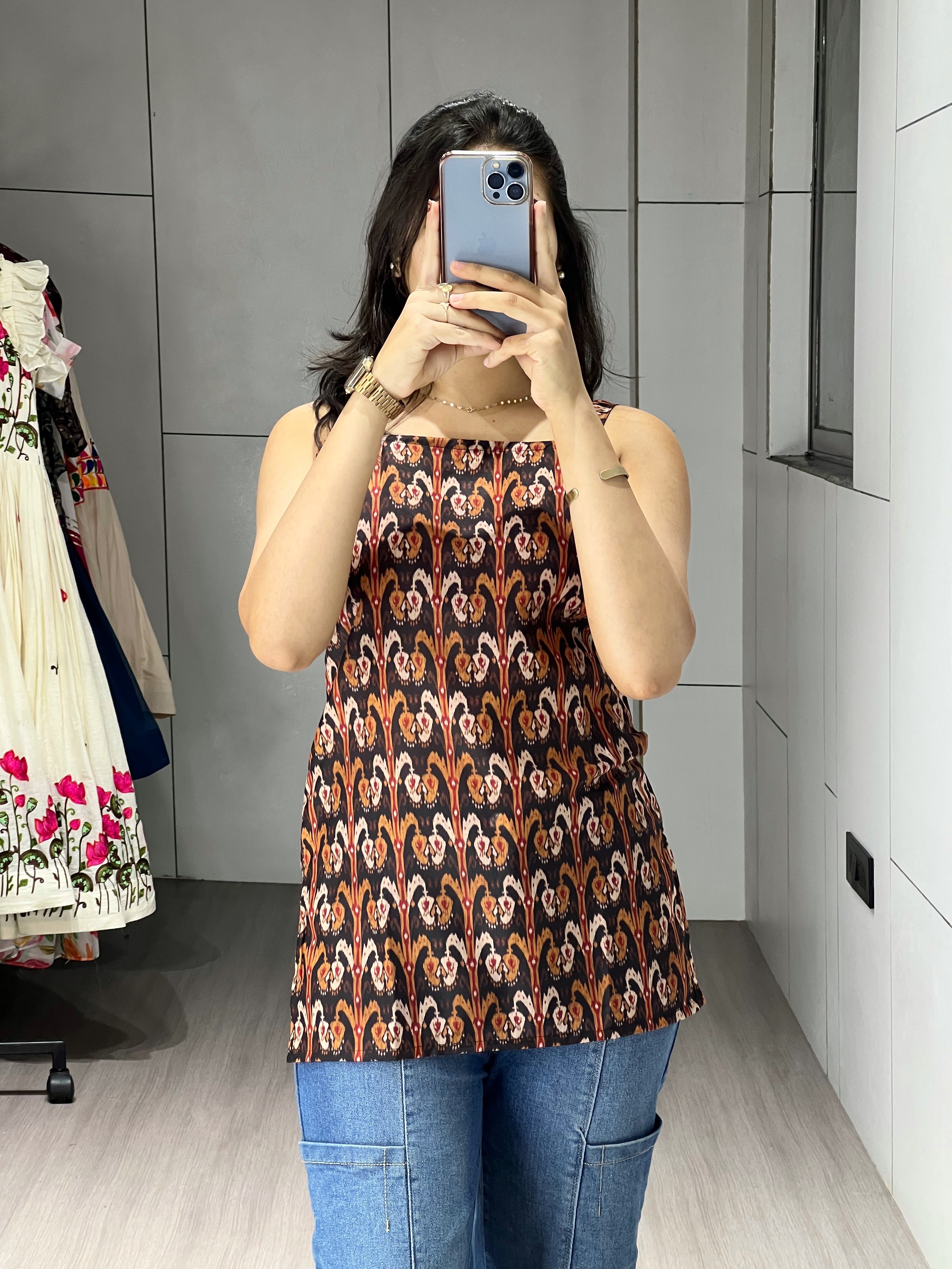 Letest Trending Collection Printed Short Tunic