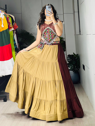 Classic Chocolate Color Chaniya Choli