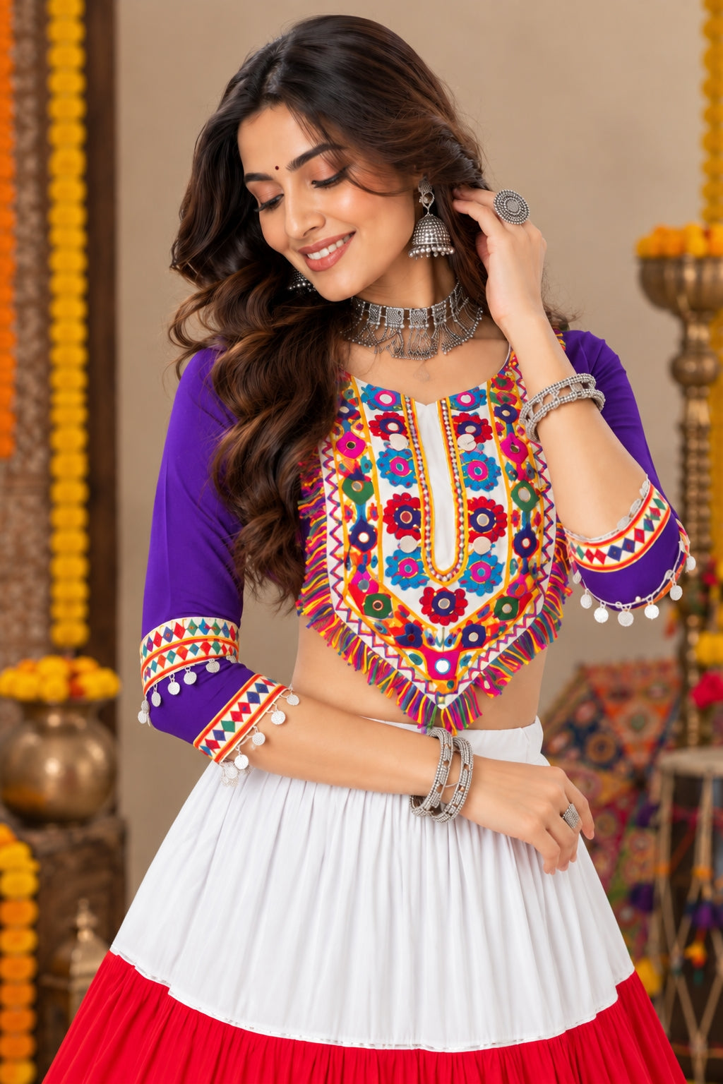 Beautiful Colorful Navratri Lehenga Choli