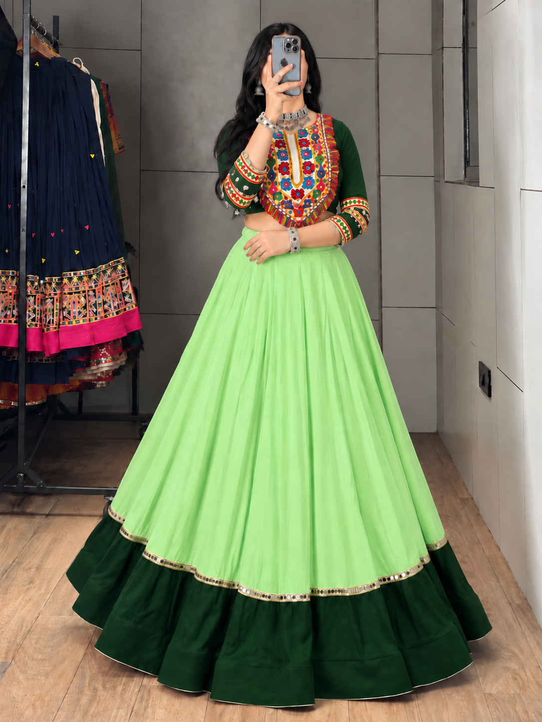Designer Chaniya Choli for Navratri and Garba