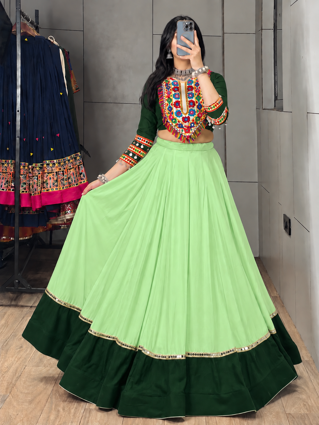 Designer Chaniya Choli for Navratri and Garba