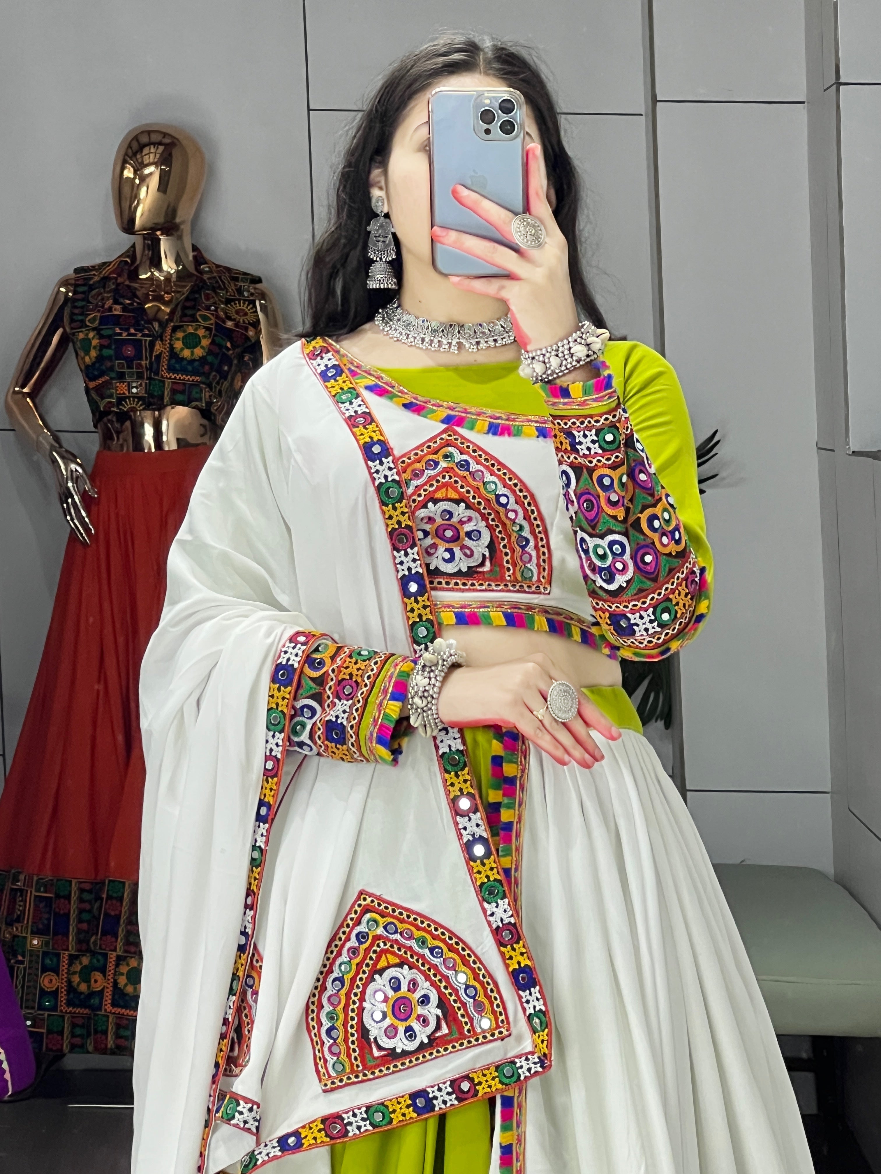 Women Pure Rayon Cotton Lehenga Choli Sets