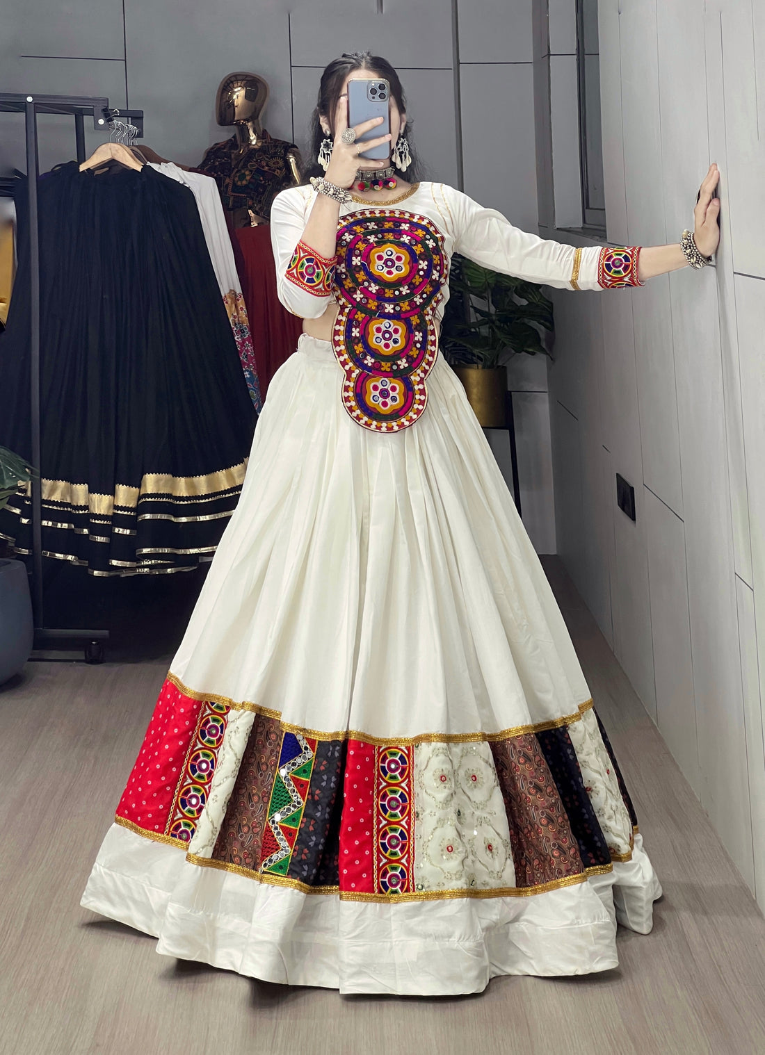 Navratri Elegance Pure Cotton Chaniya Choli