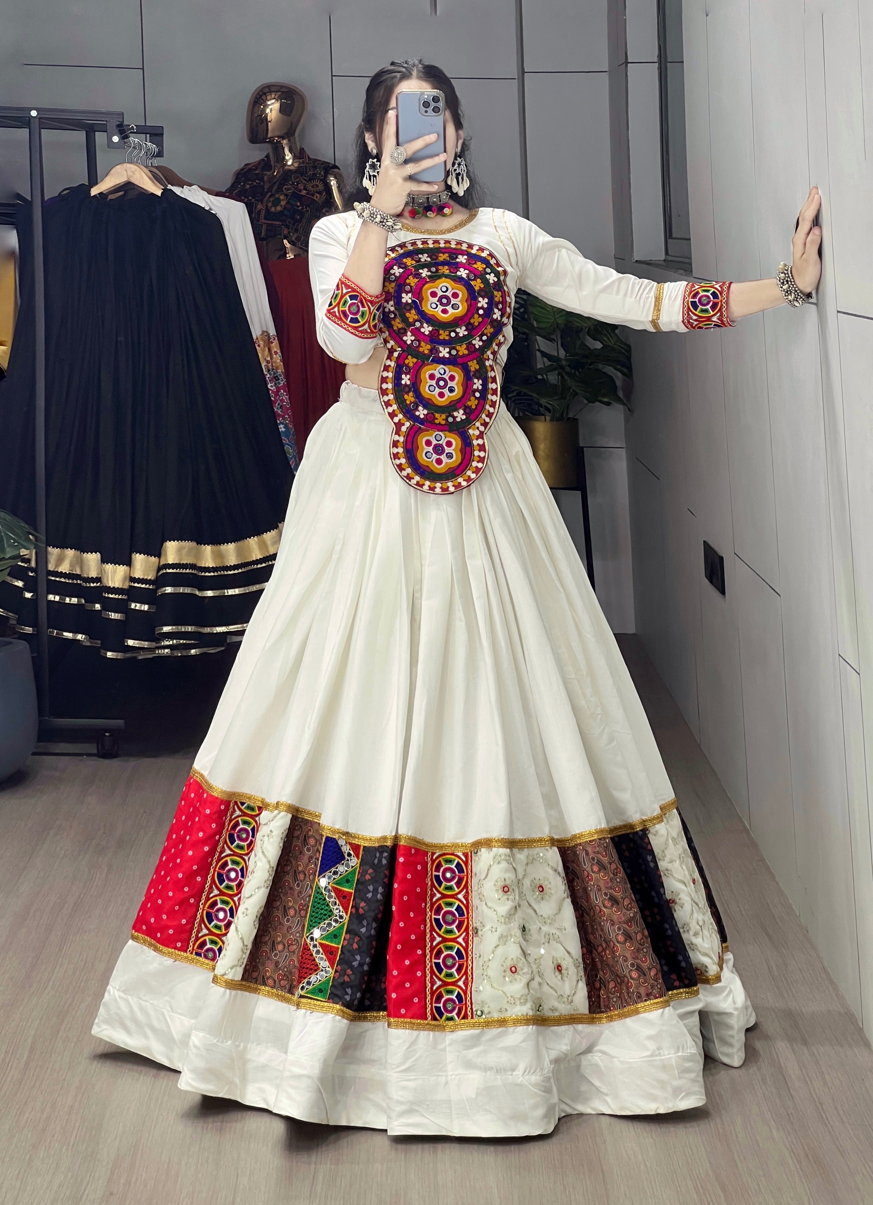 Navratri Elegance Pure Cotton Chaniya Choli