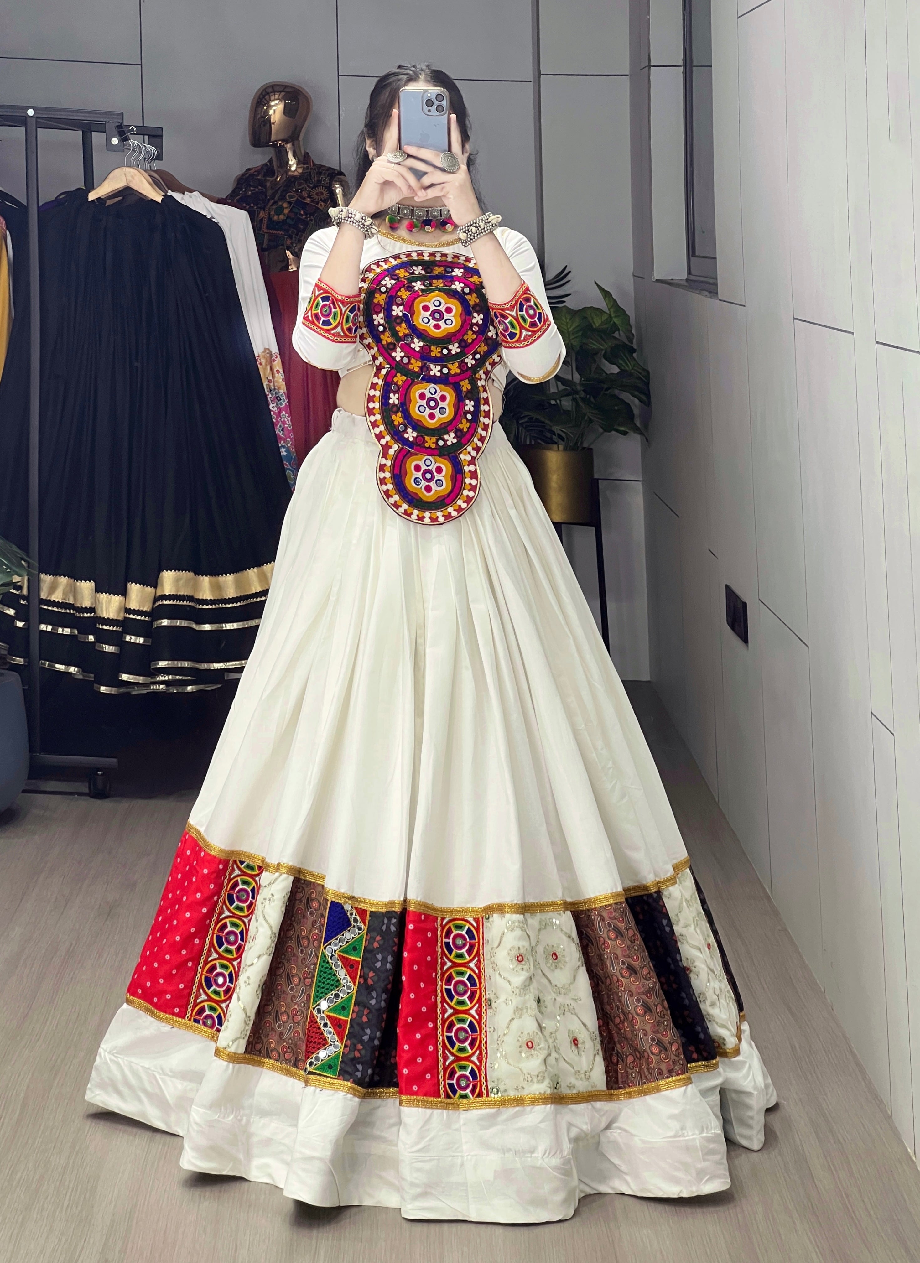 Navratri Elegance Pure Cotton Chaniya Choli