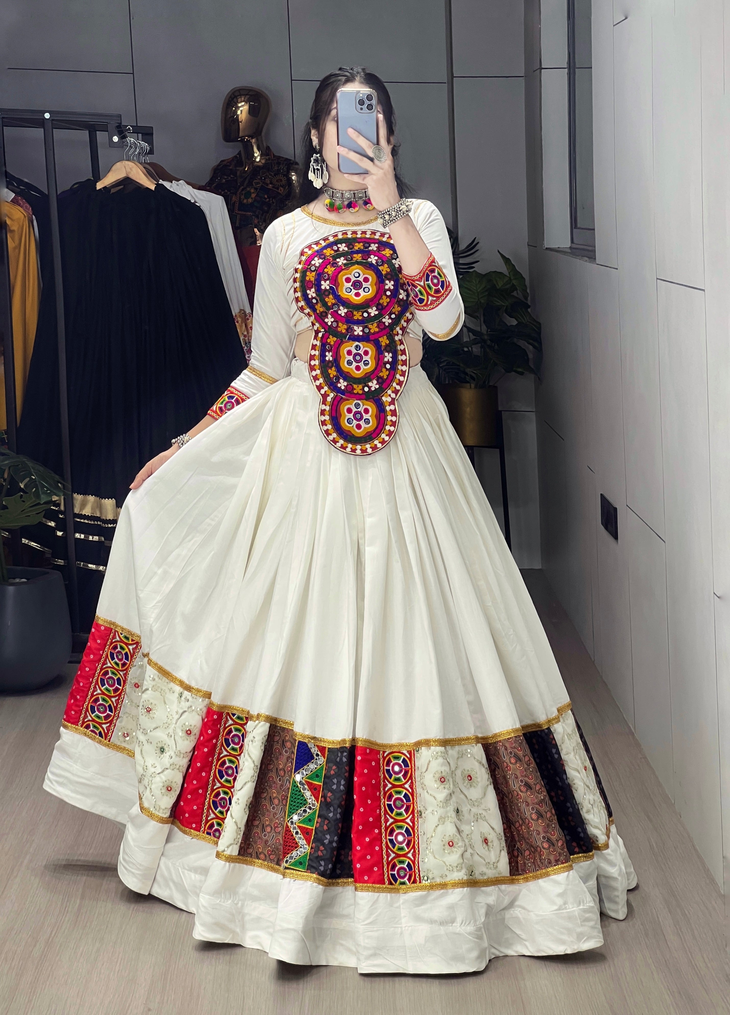 Navratri Elegance Pure Cotton Chaniya Choli