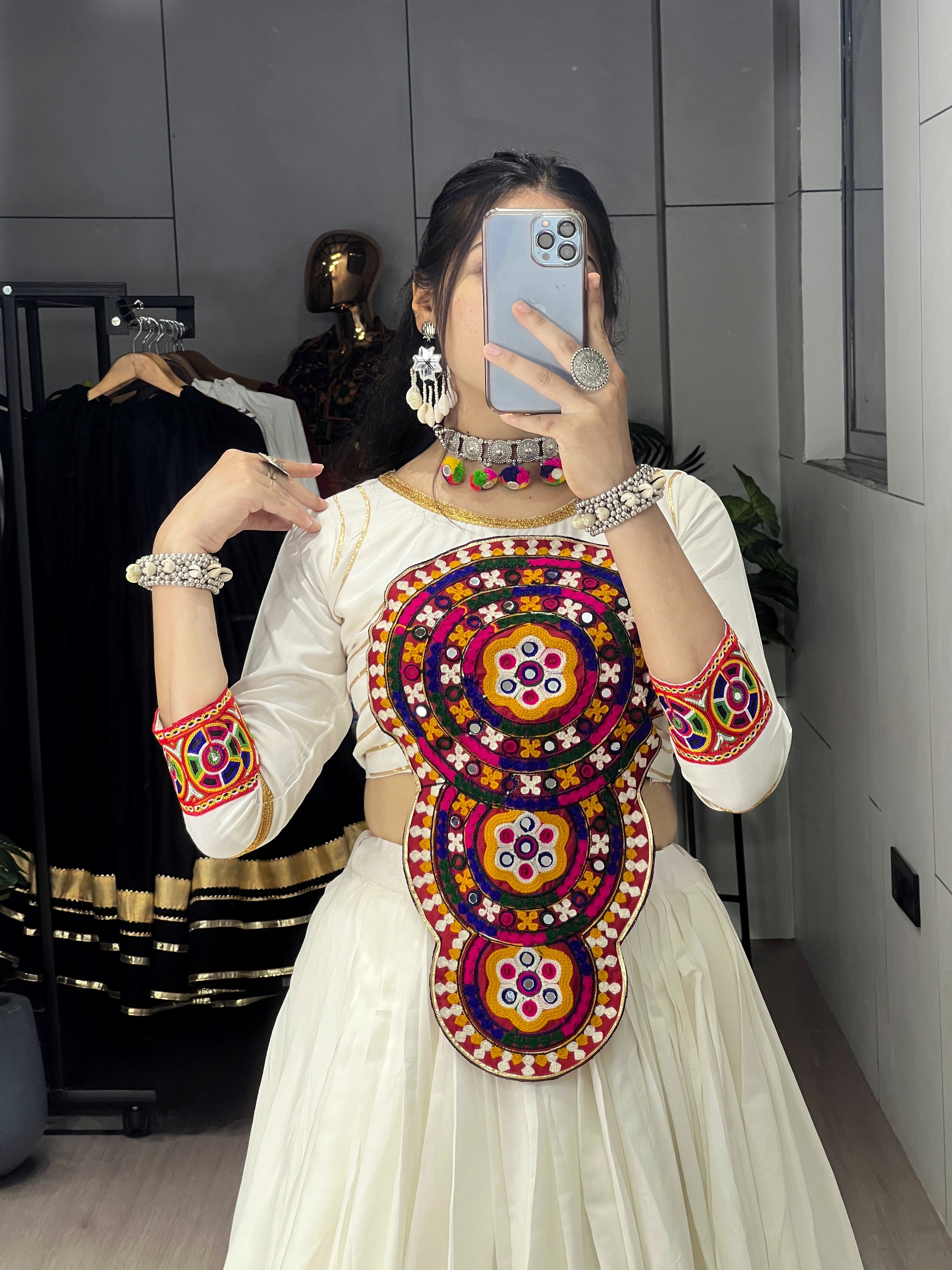 Navratri Elegance Pure Cotton Chaniya Choli