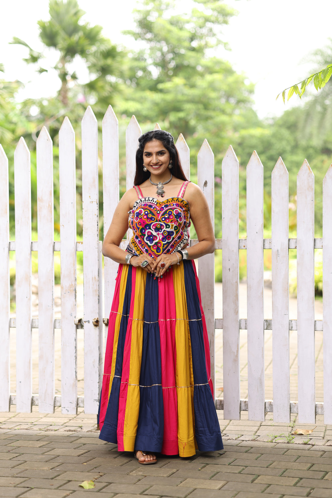 Trendy Lehengas for Navratri With Fancy Blouse