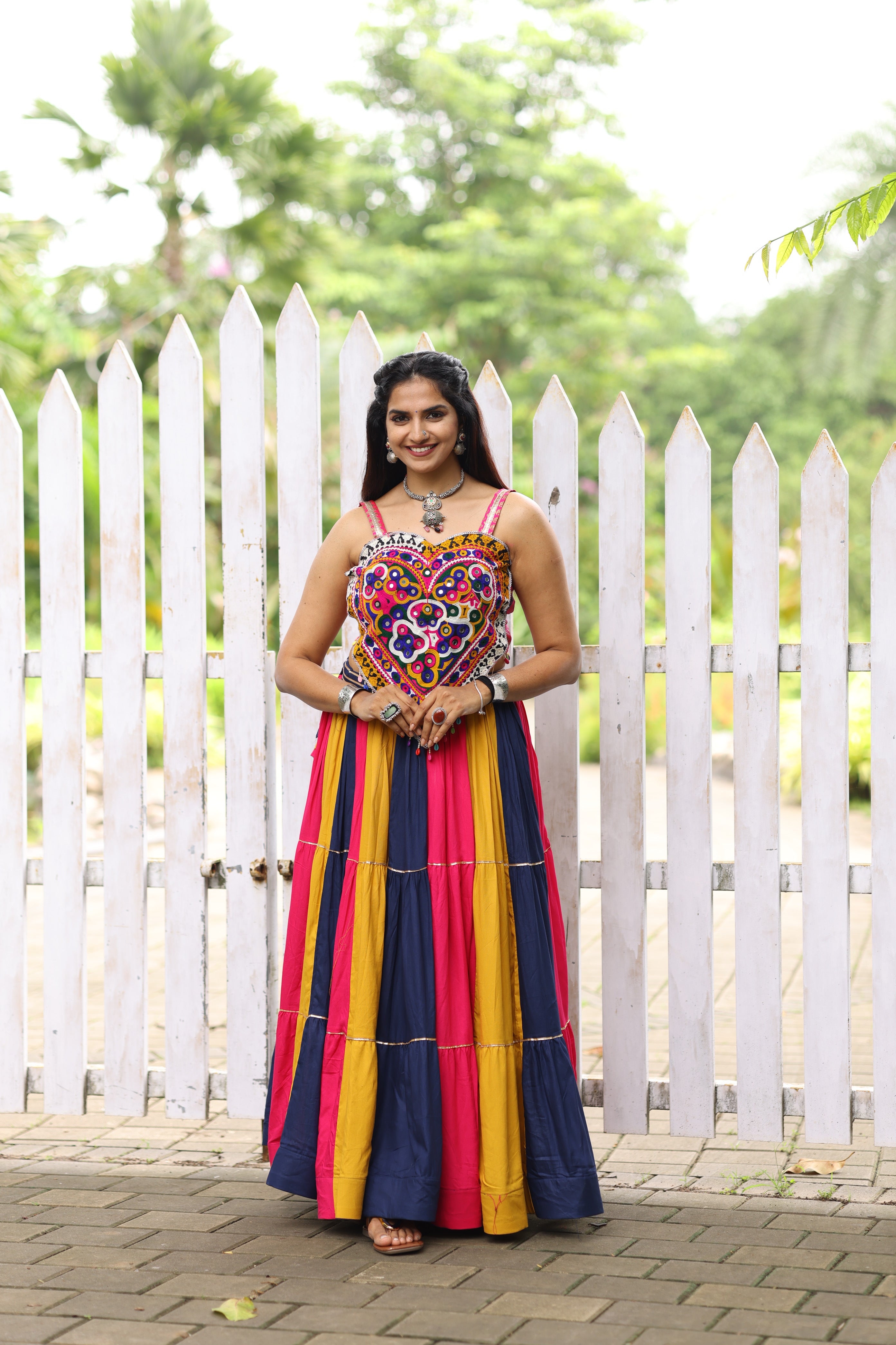 Trendy Lehengas for Navratri With Fancy Blouse