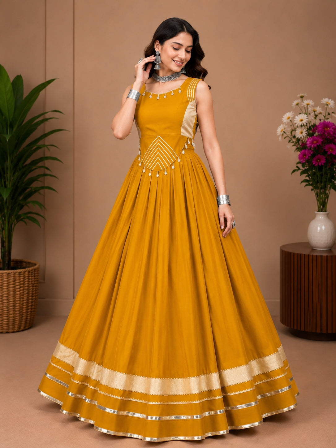 Festival Wear Women Lehenga With Fancy Top