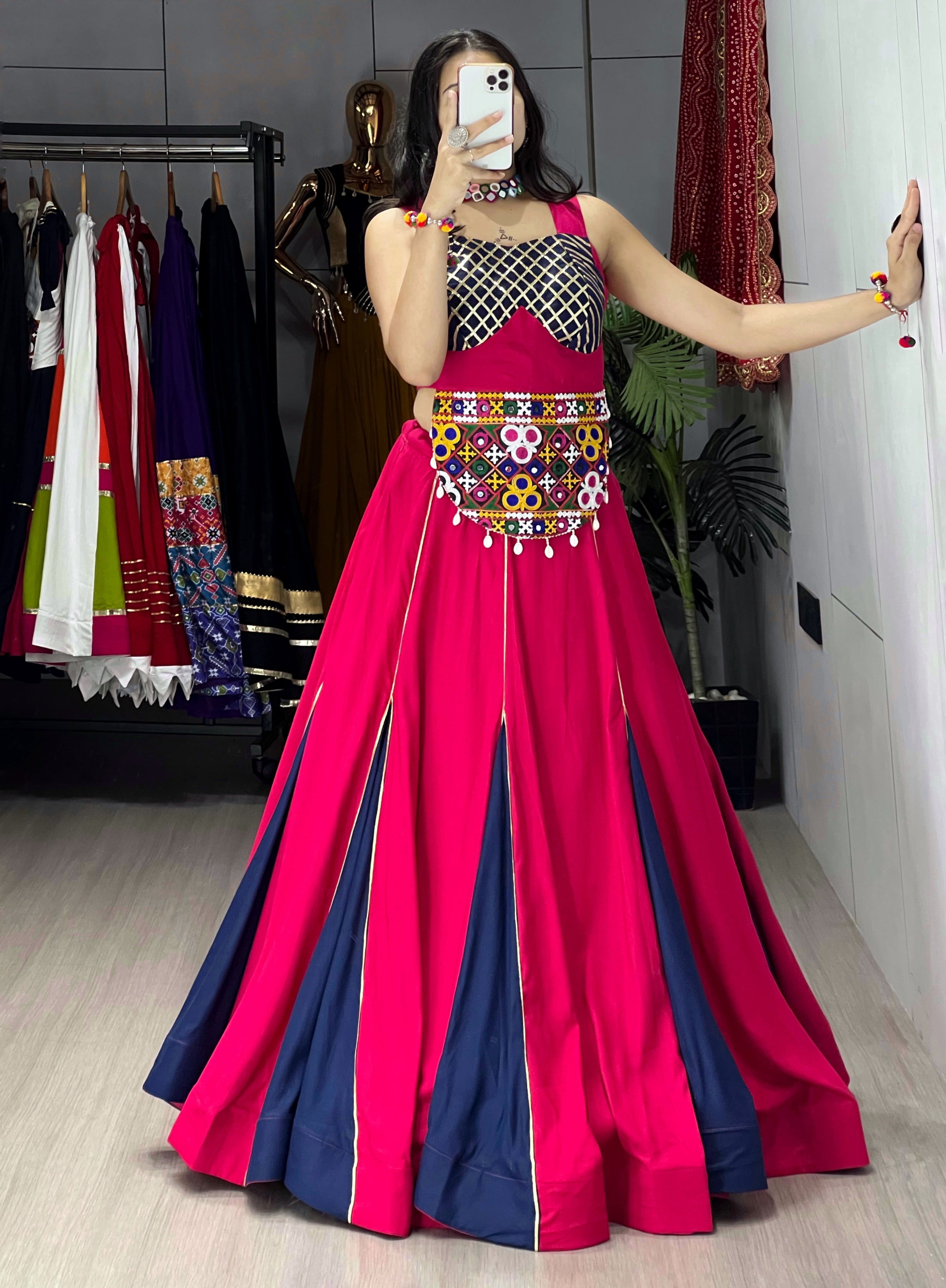 Navratri Special Indowestern Lehenga Set