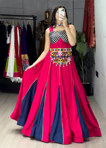 Navratri Special Indowestern Lehenga Set