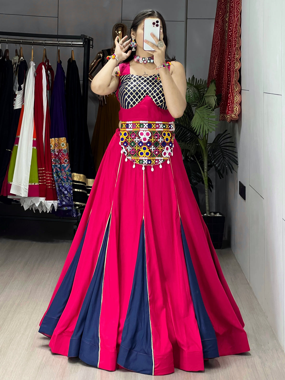 Navratri Special Indowestern Lehenga Set