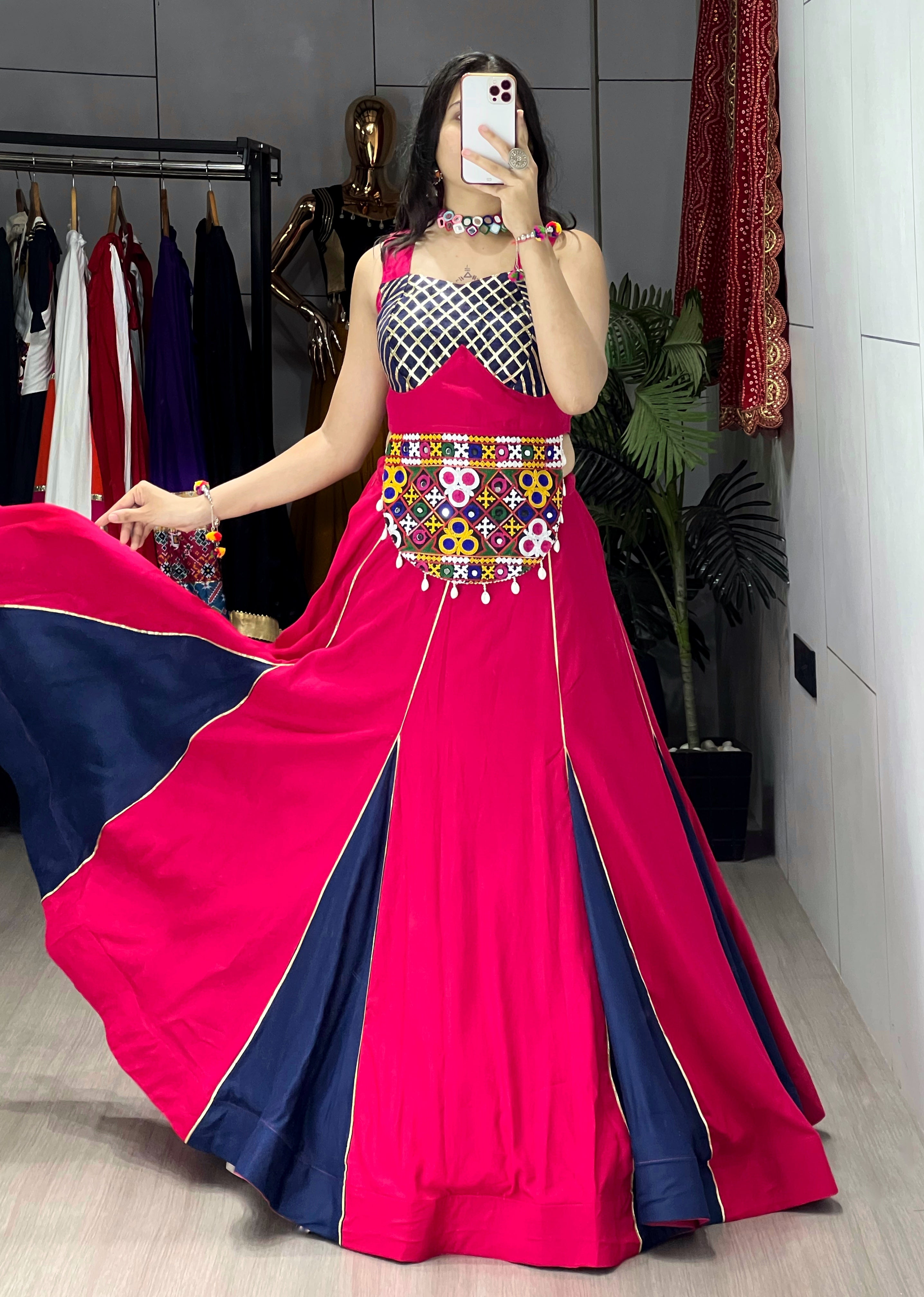 Navratri Special Indowestern Lehenga Set