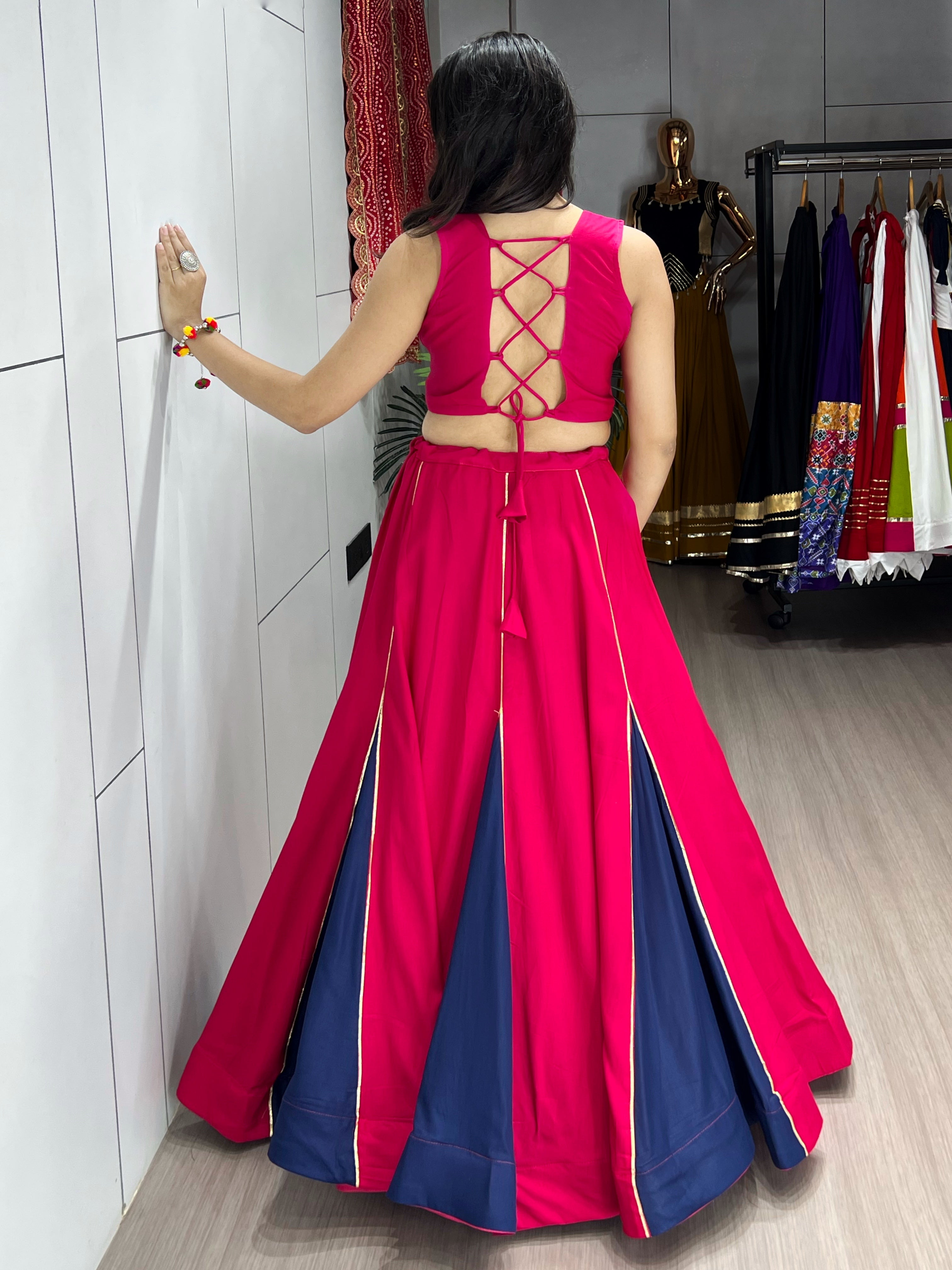 Navratri Special Indowestern Lehenga Set