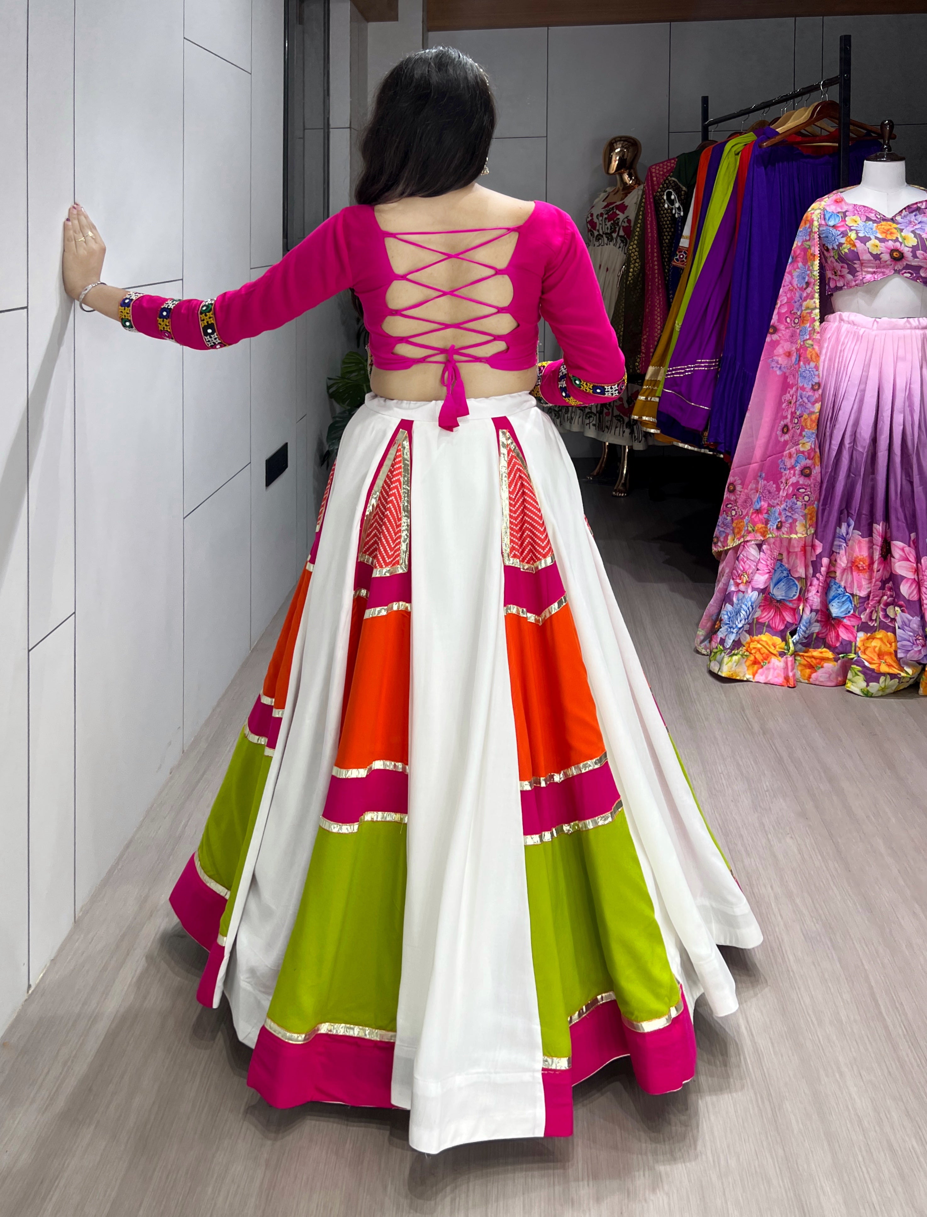 Latest Chaniya Choli Design For Navratri Outfit