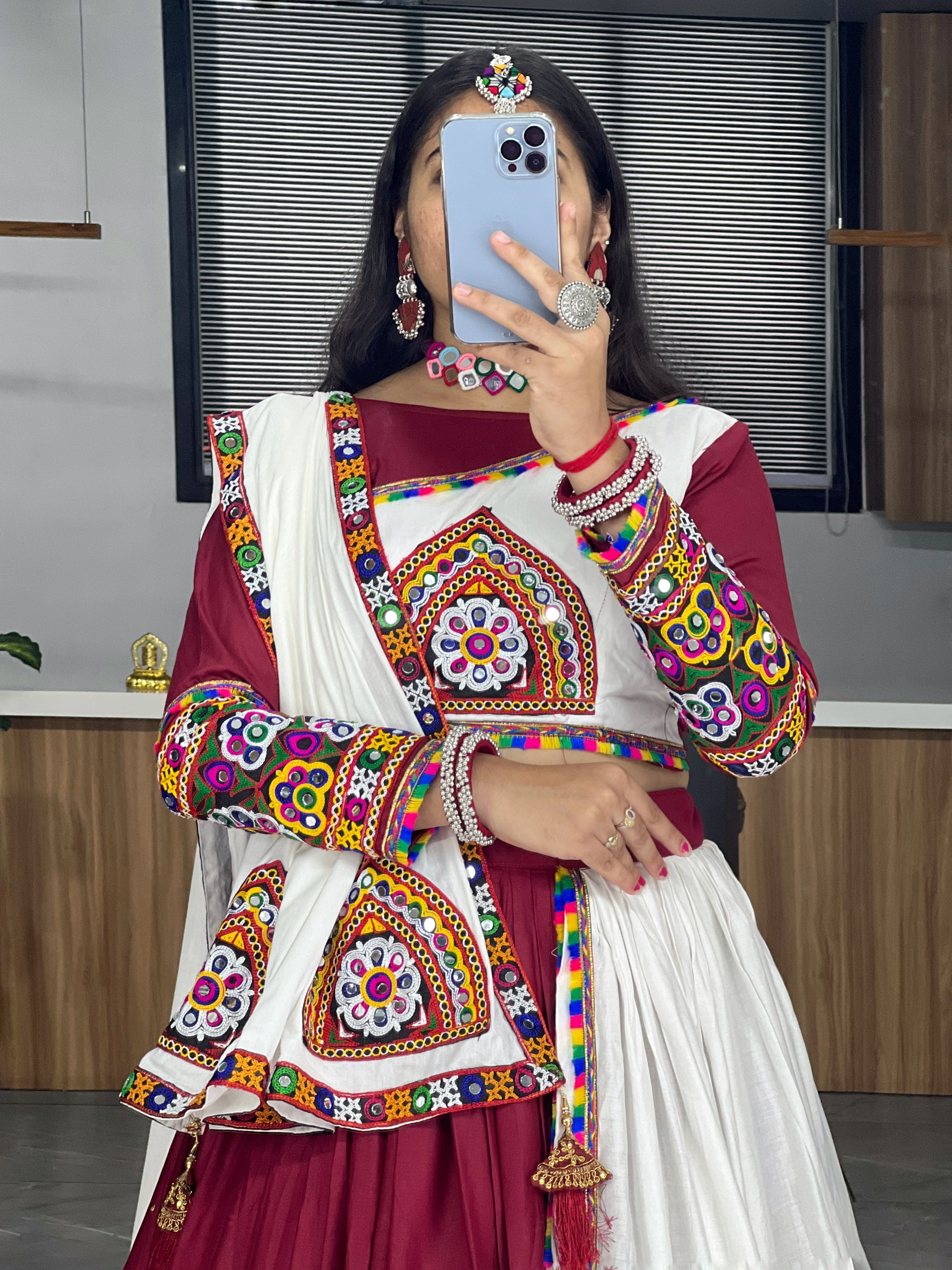 Women Pure Rayon Cotton Lehenga Choli Sets