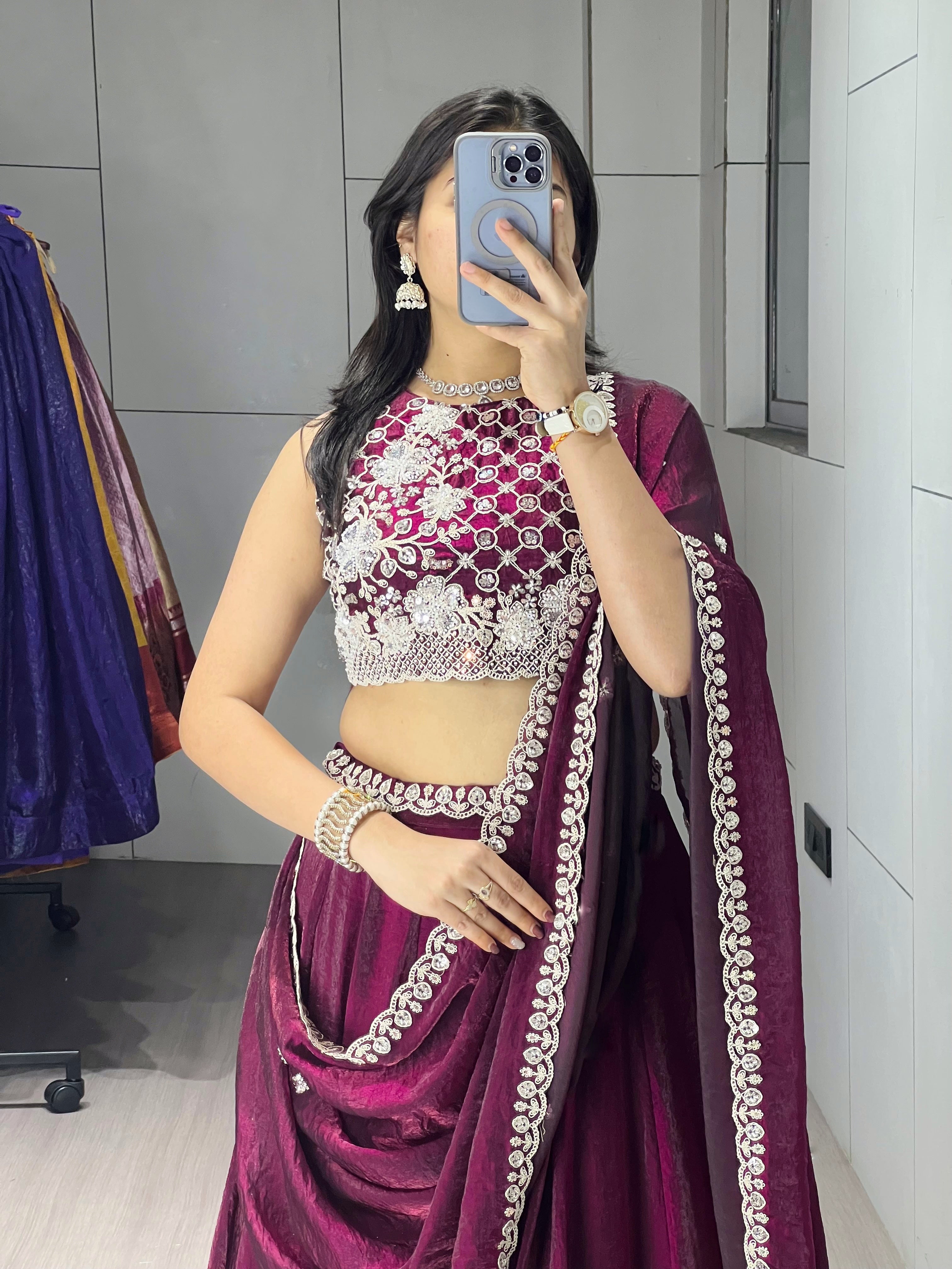 Latest Lehenga Choli With Dupatta