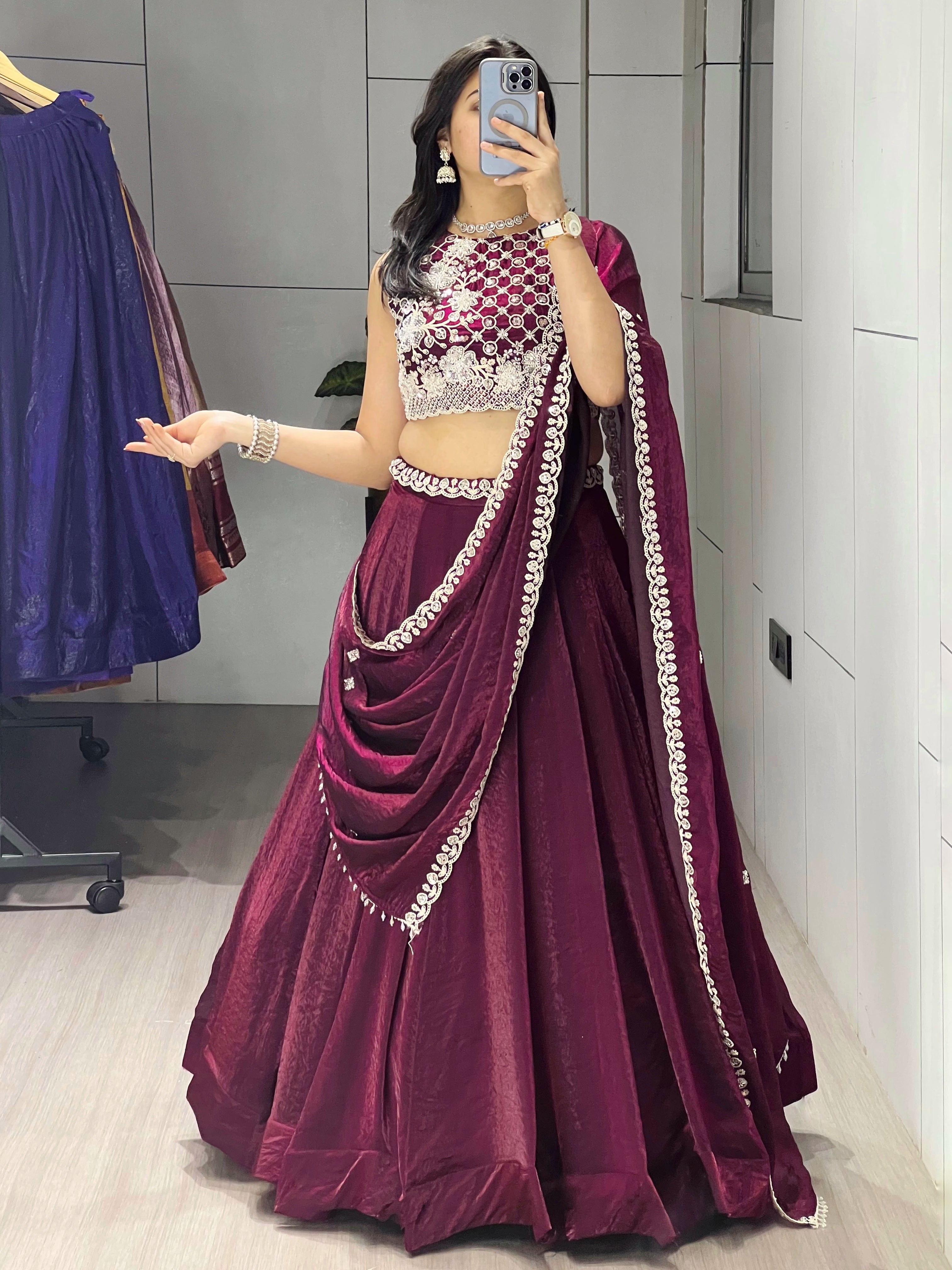 Latest Lehenga Choli With Dupatta