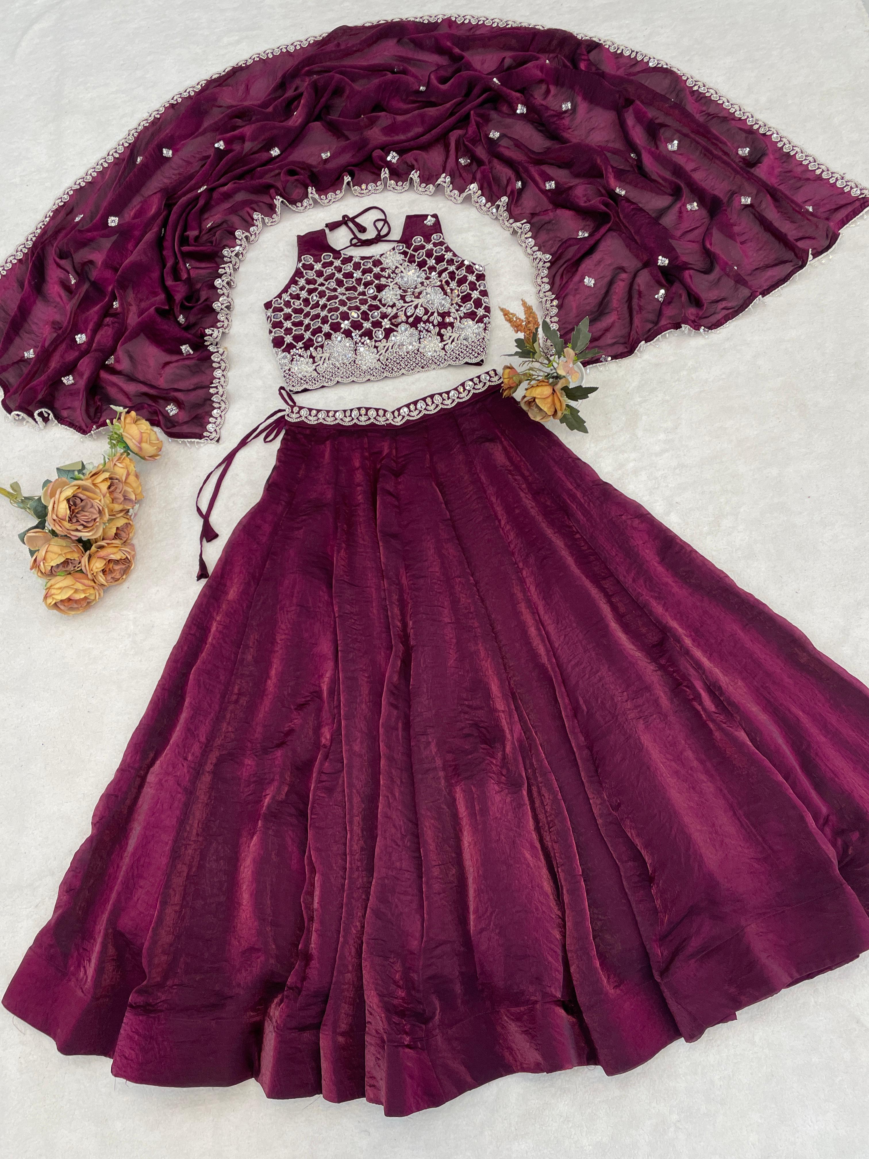 Latest Lehenga Choli With Dupatta