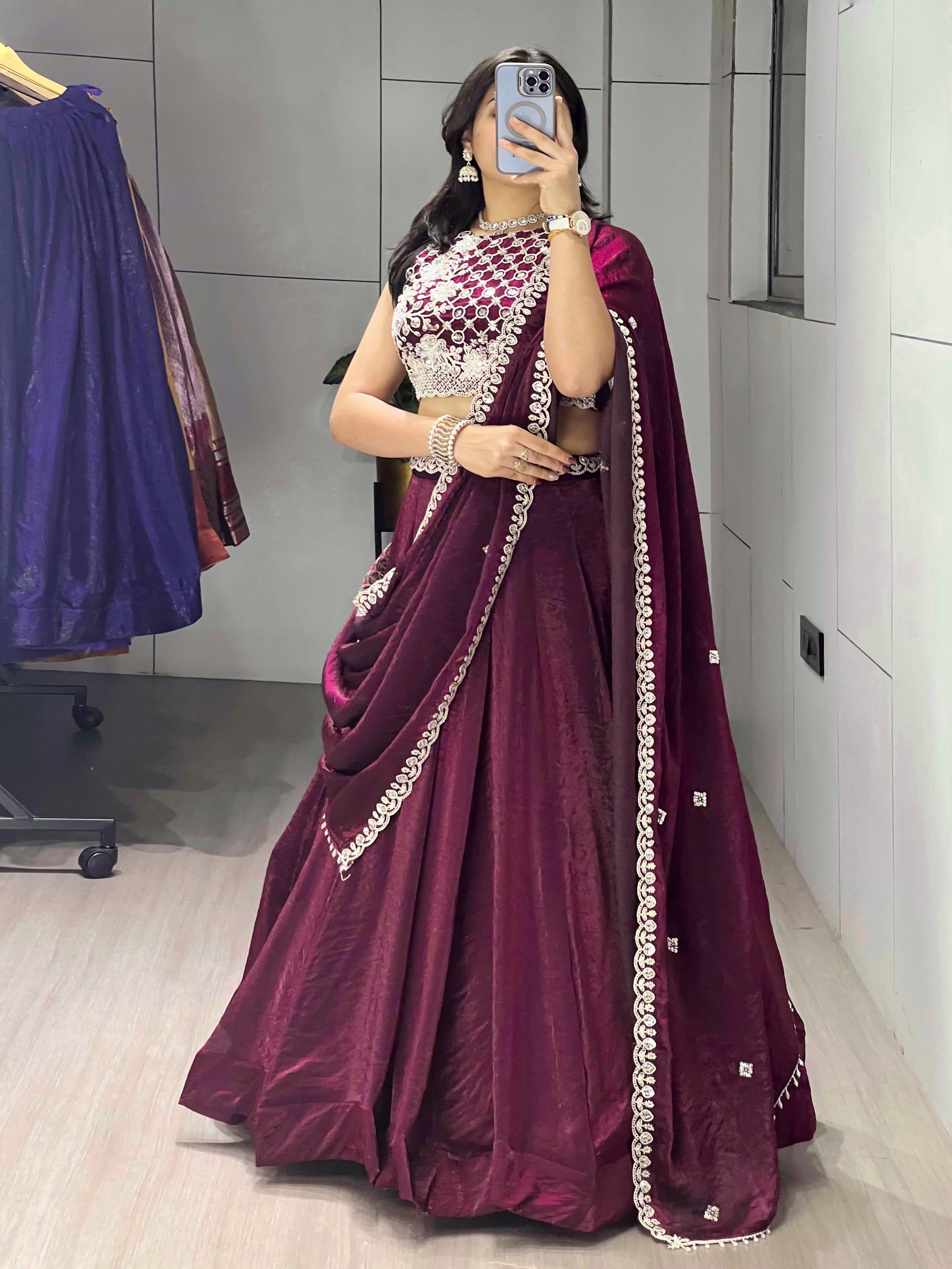 Latest Lehenga Choli With Dupatta
