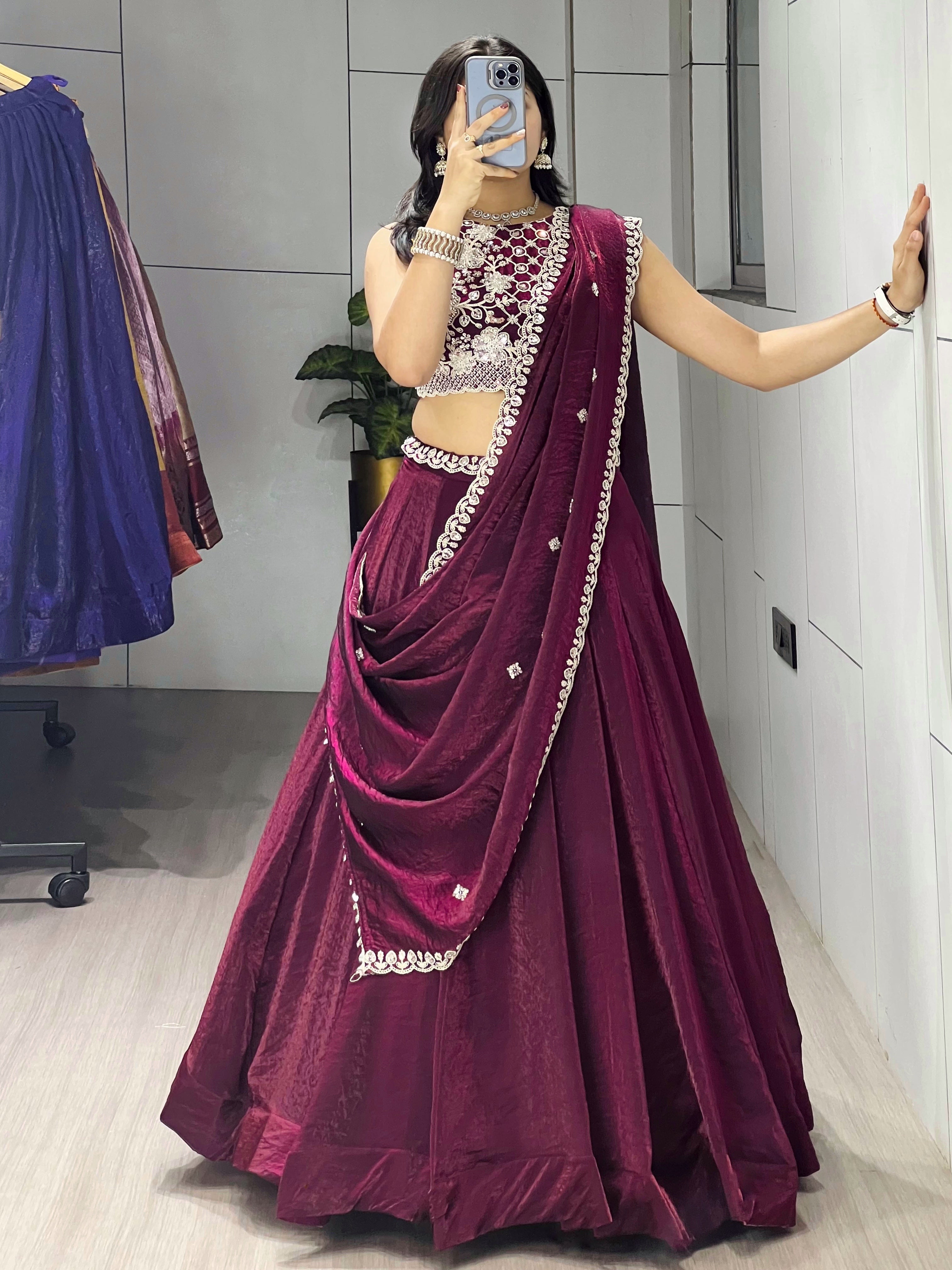 Latest Lehenga Choli With Dupatta