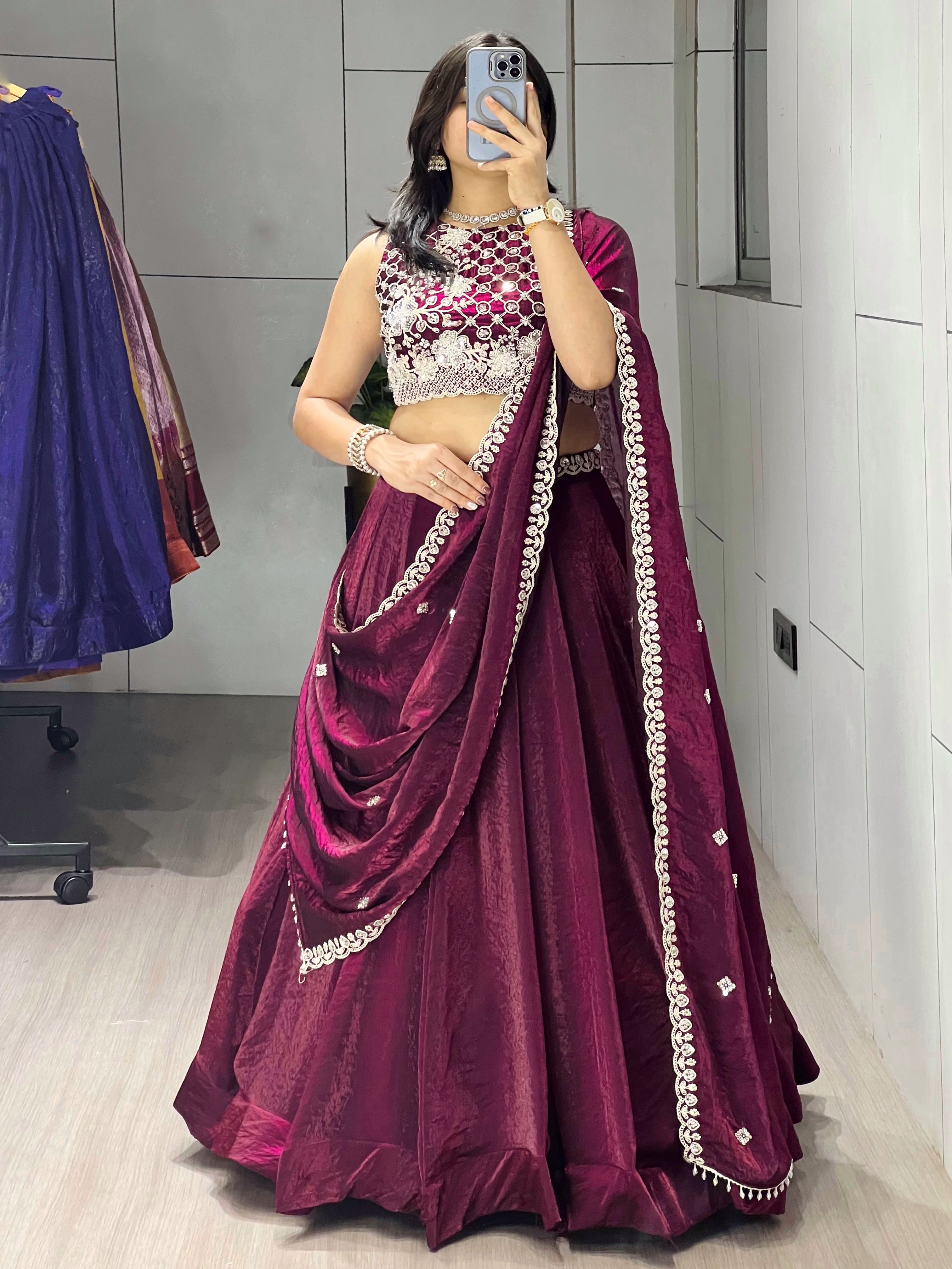 Latest Lehenga Choli With Dupatta