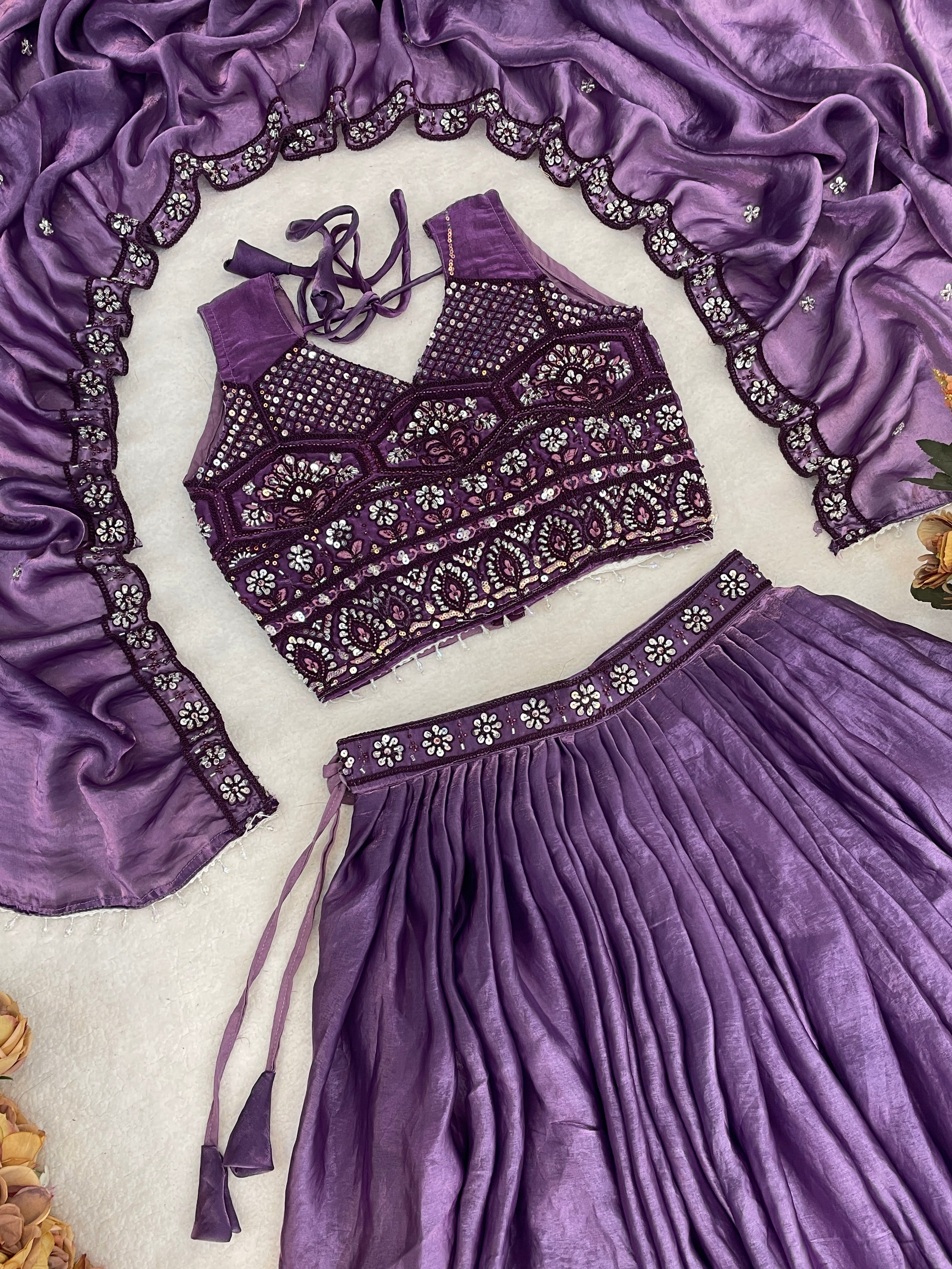 Latest Lehenga Choli With Dupatta