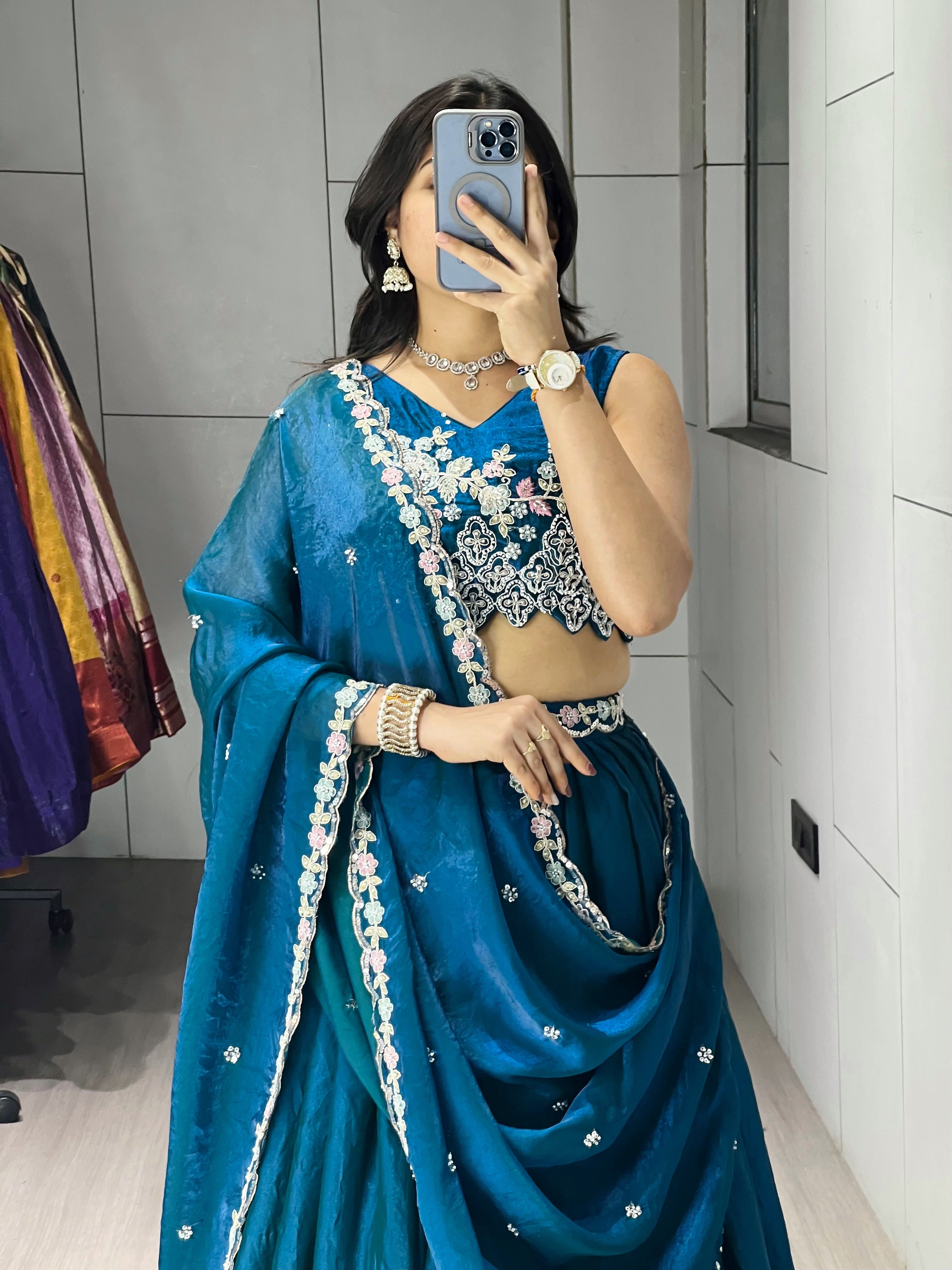 Latest Lehenga Choli With Dupatta