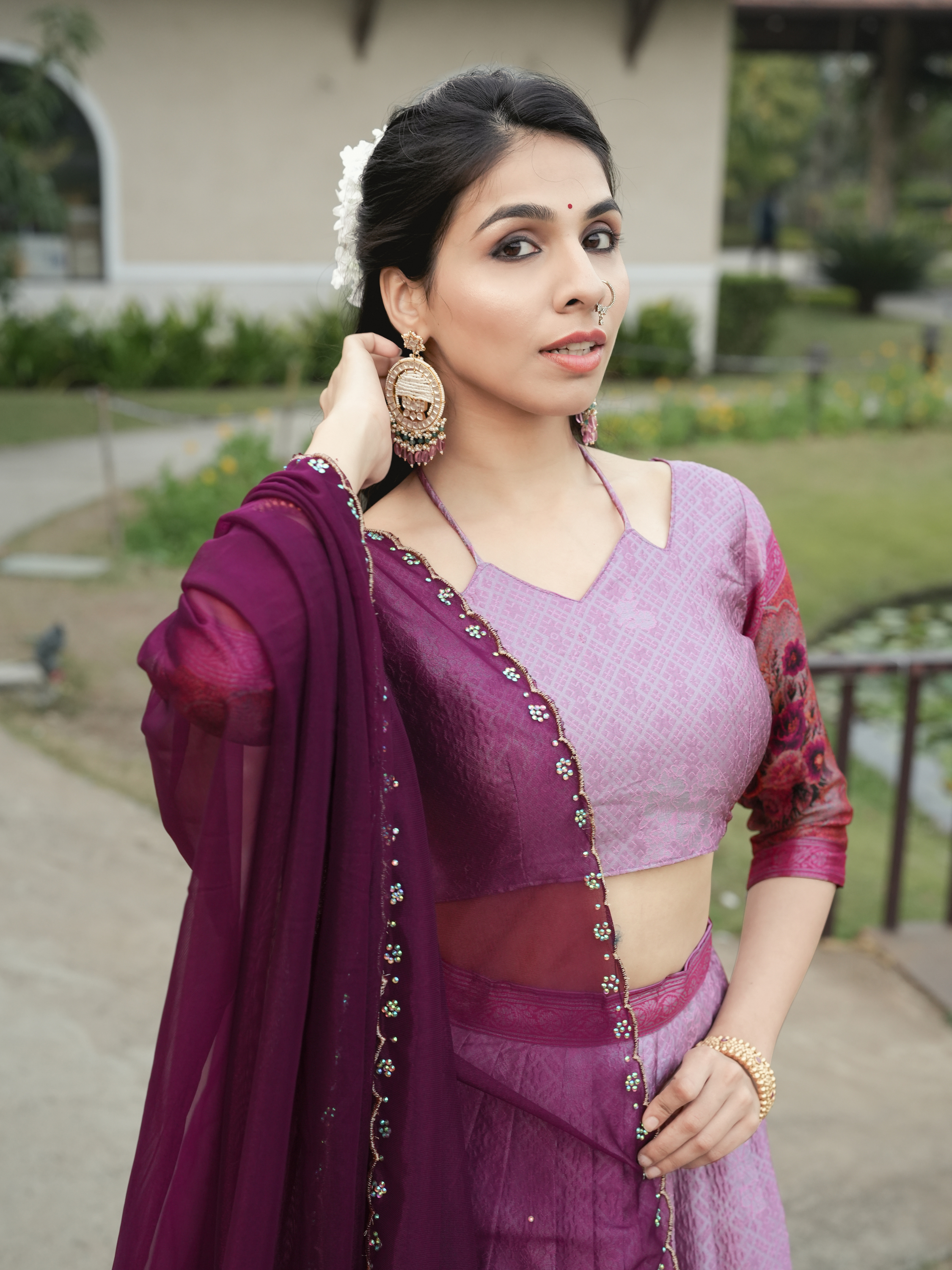 New Arrivals Silk Traditional Lehenga With Unstitched Blouse