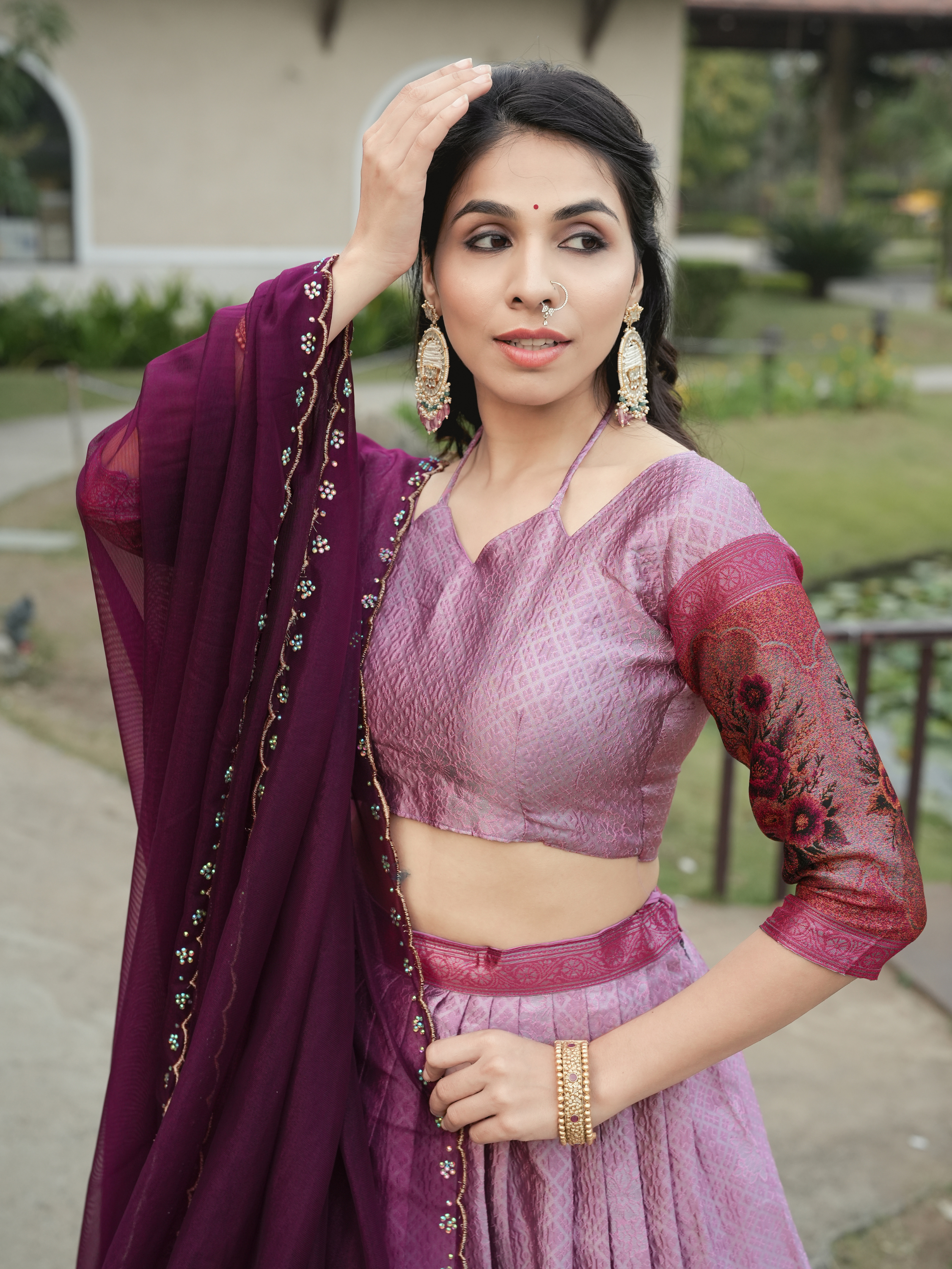 New Arrivals Silk Traditional Lehenga With Unstitched Blouse