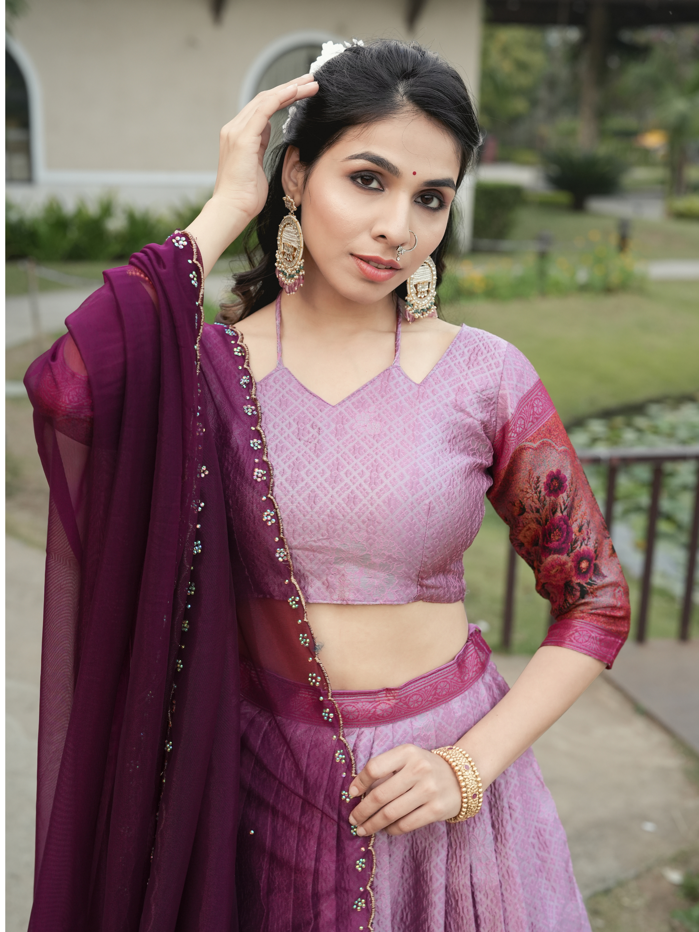 New Arrivals Silk Traditional Lehenga With Unstitched Blouse