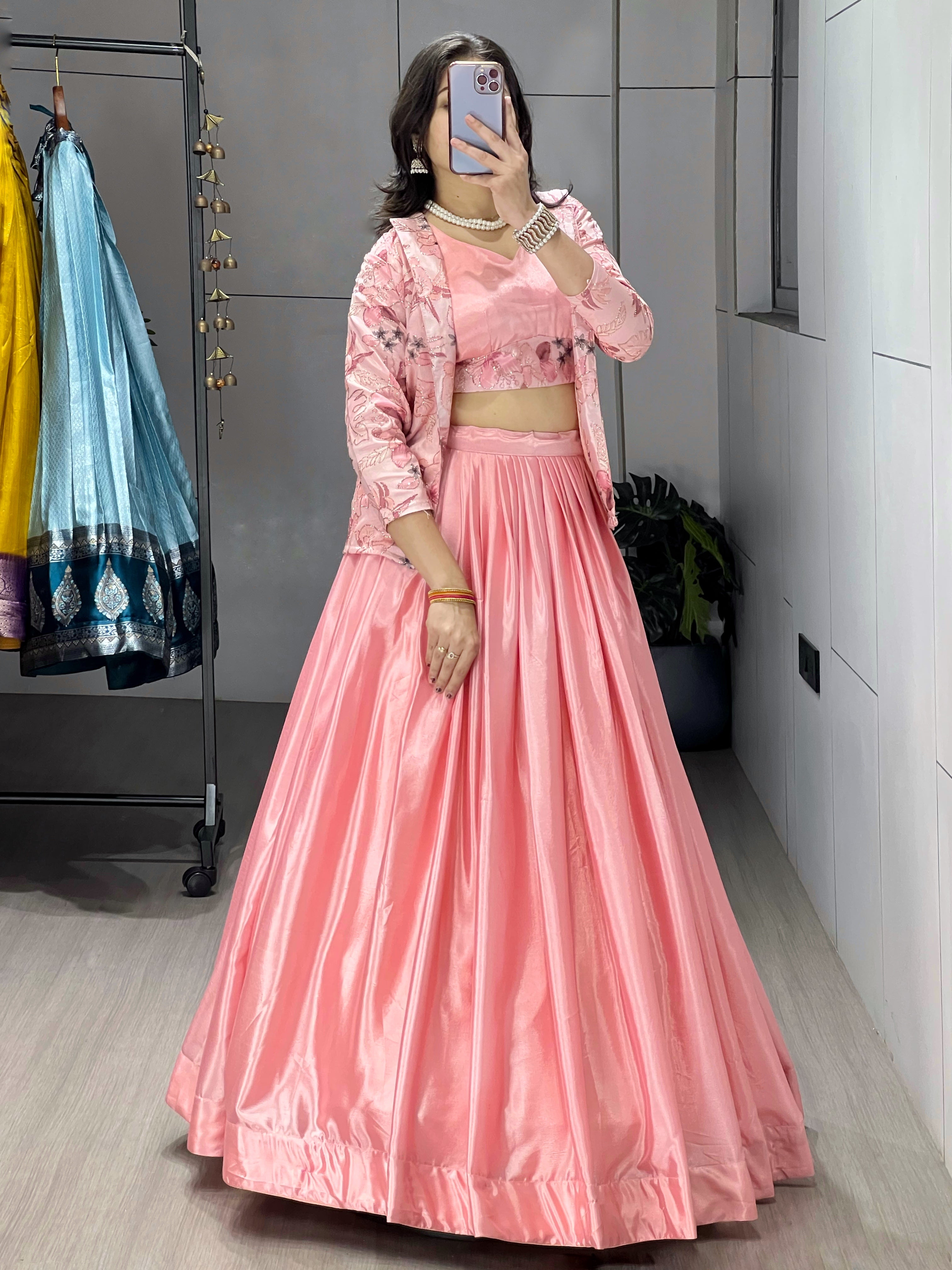 Premium New Embroidered Print Koti Sets