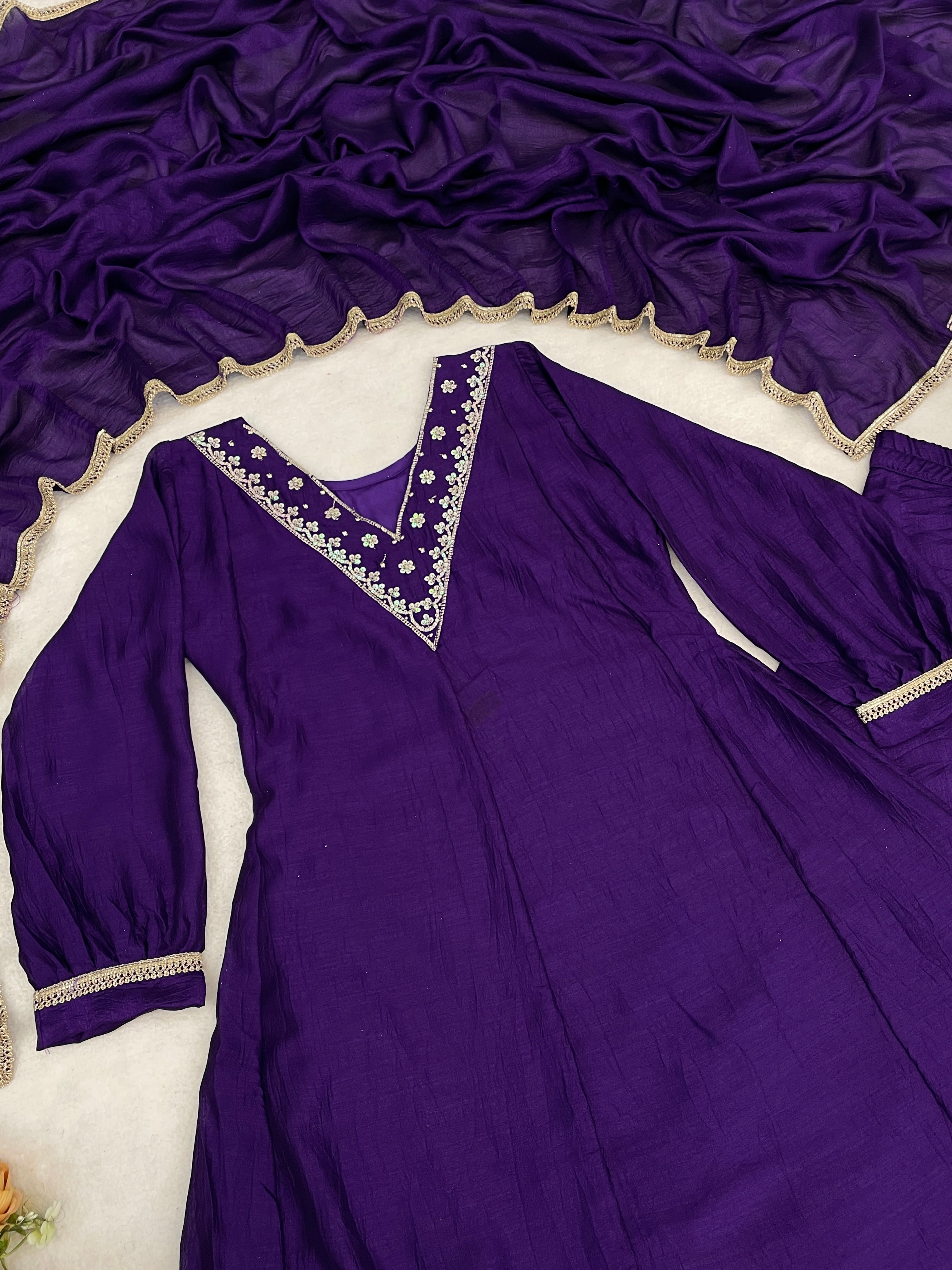 Women Latest Kurta Plazoo Sets With Dupatta