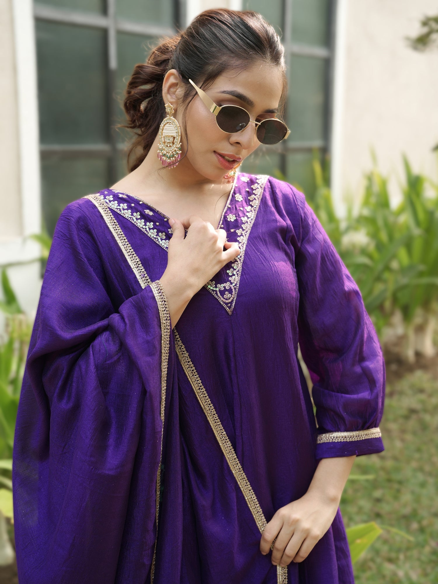 Women Latest Kurta Plazoo Sets With Dupatta