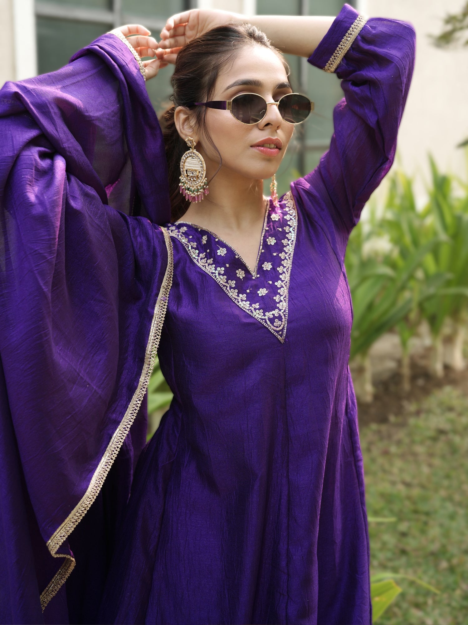 Women Latest Kurta Plazoo Sets With Dupatta