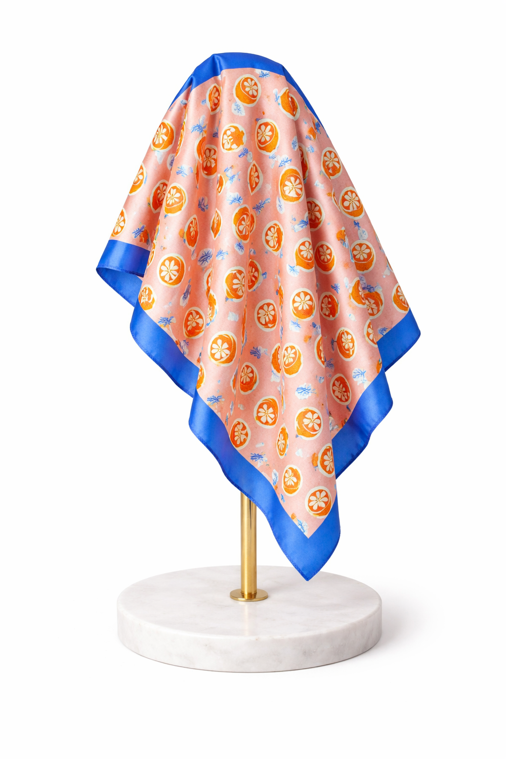 Women Printed Satin Scarf