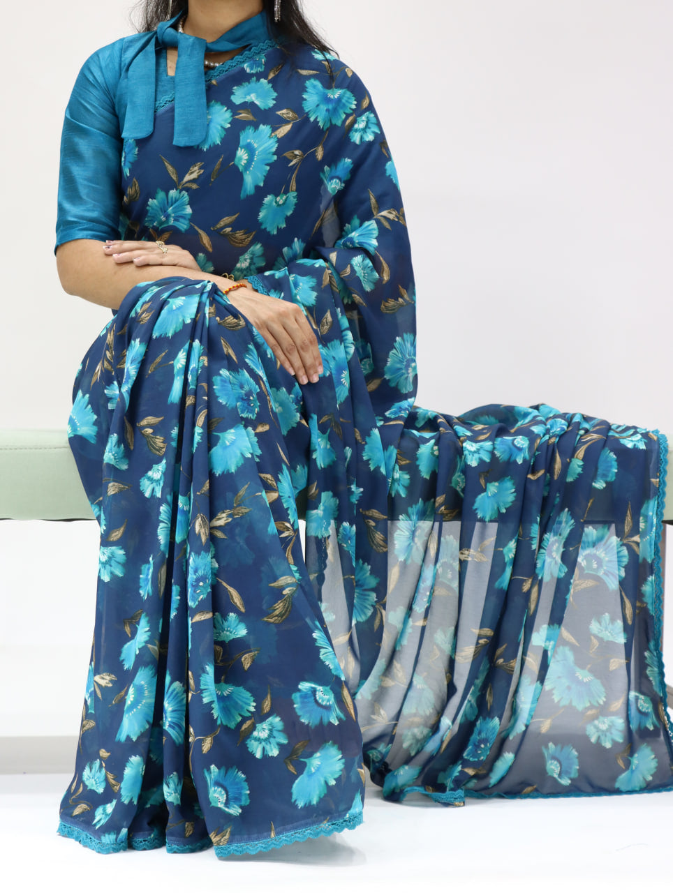 New Arrivals- Weightless Floral Sarees
