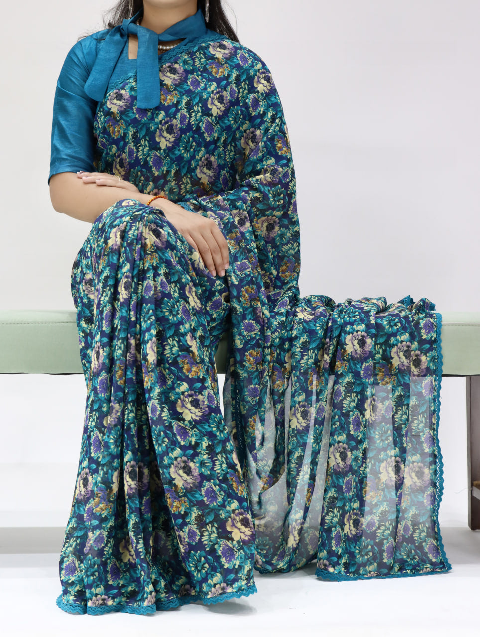 New Arrivals- Weightless Floral Sarees