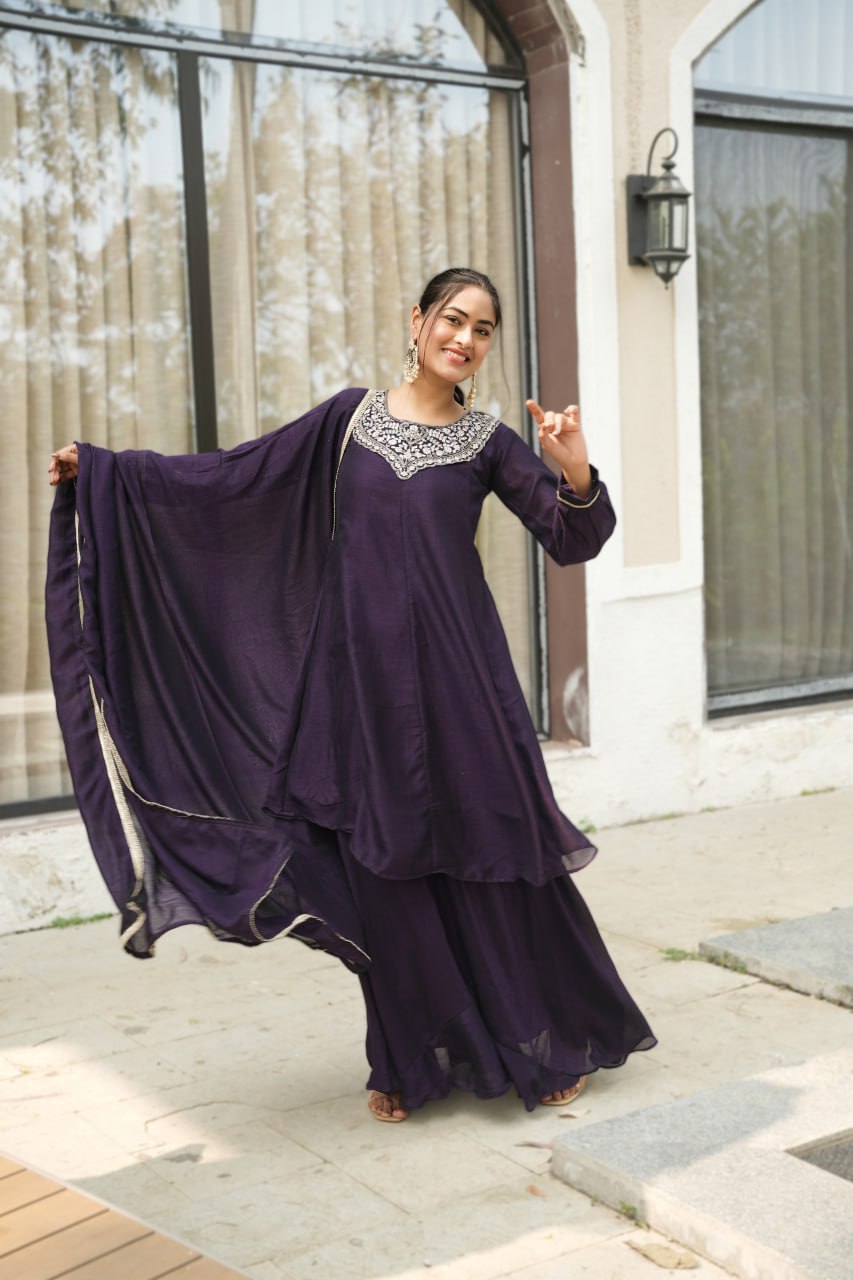 Traditional Plazo Pair