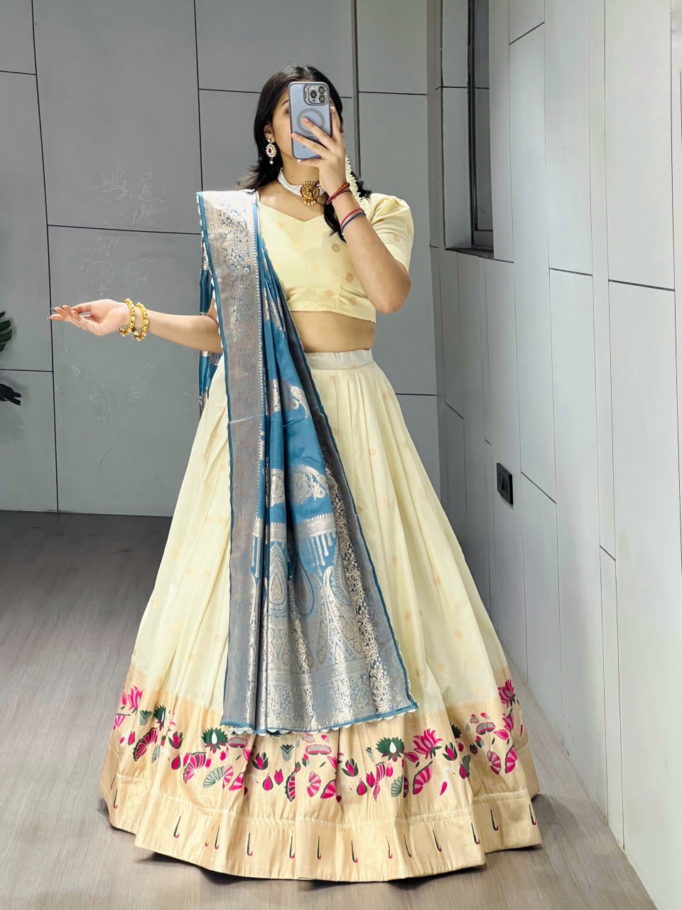 Paithani Silk Lehenga choli