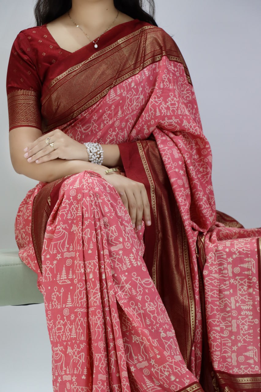 Soft Tussar Silk Saree