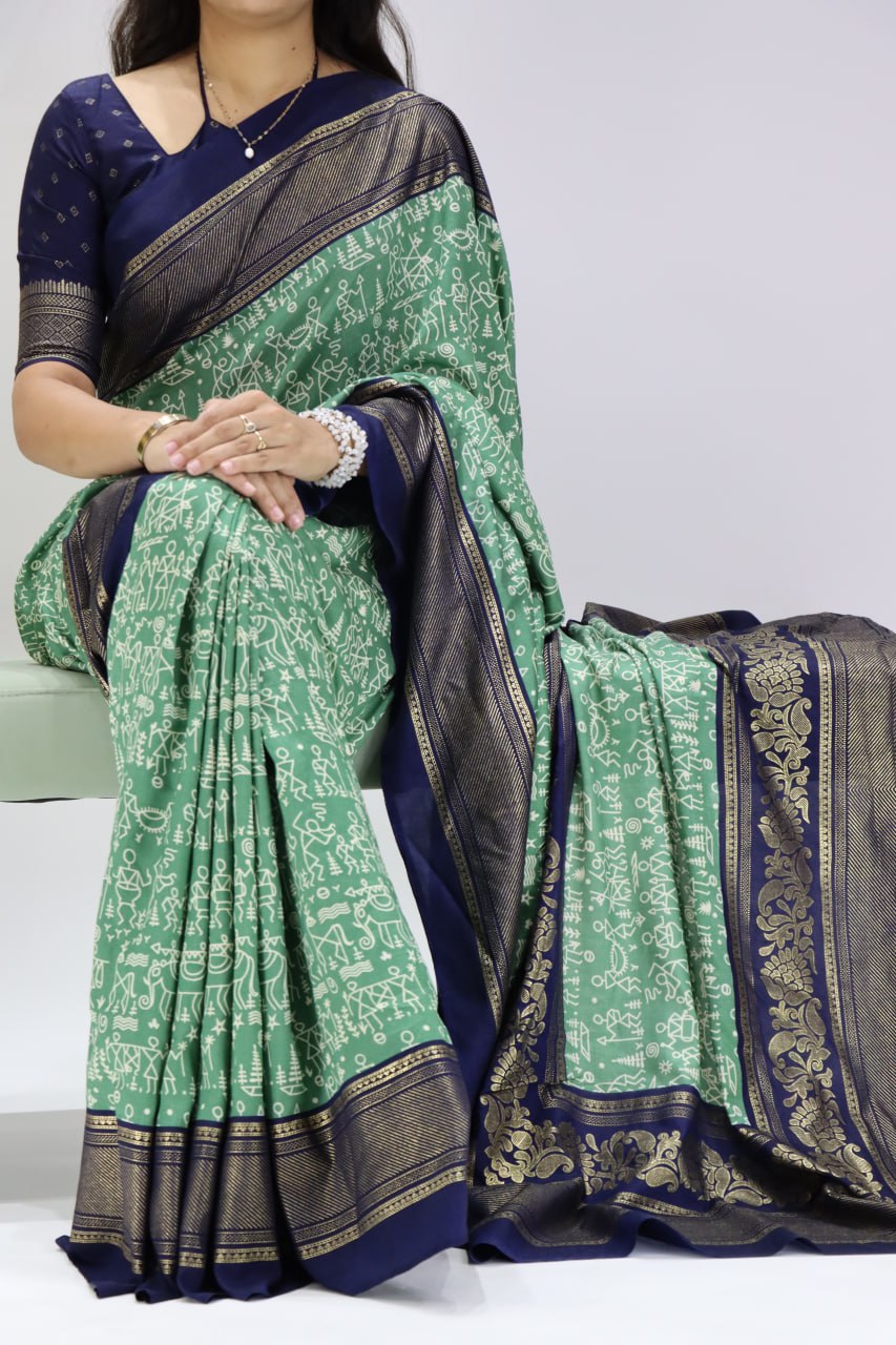 Soft Tussar Silk Saree