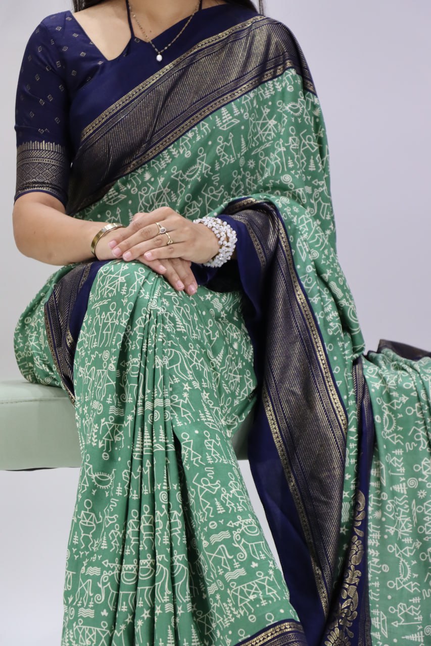 Soft Tussar Silk Saree