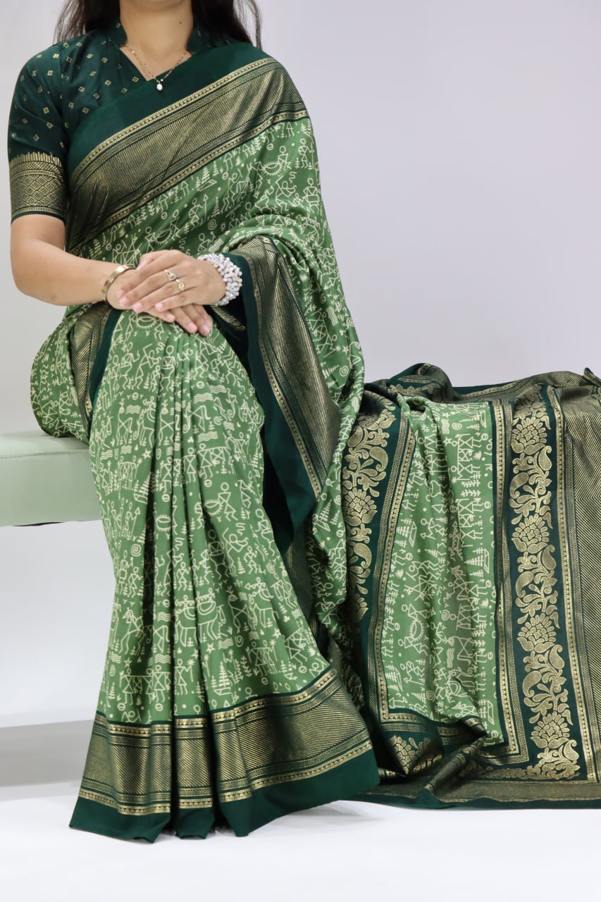 Soft Tussar Silk Saree