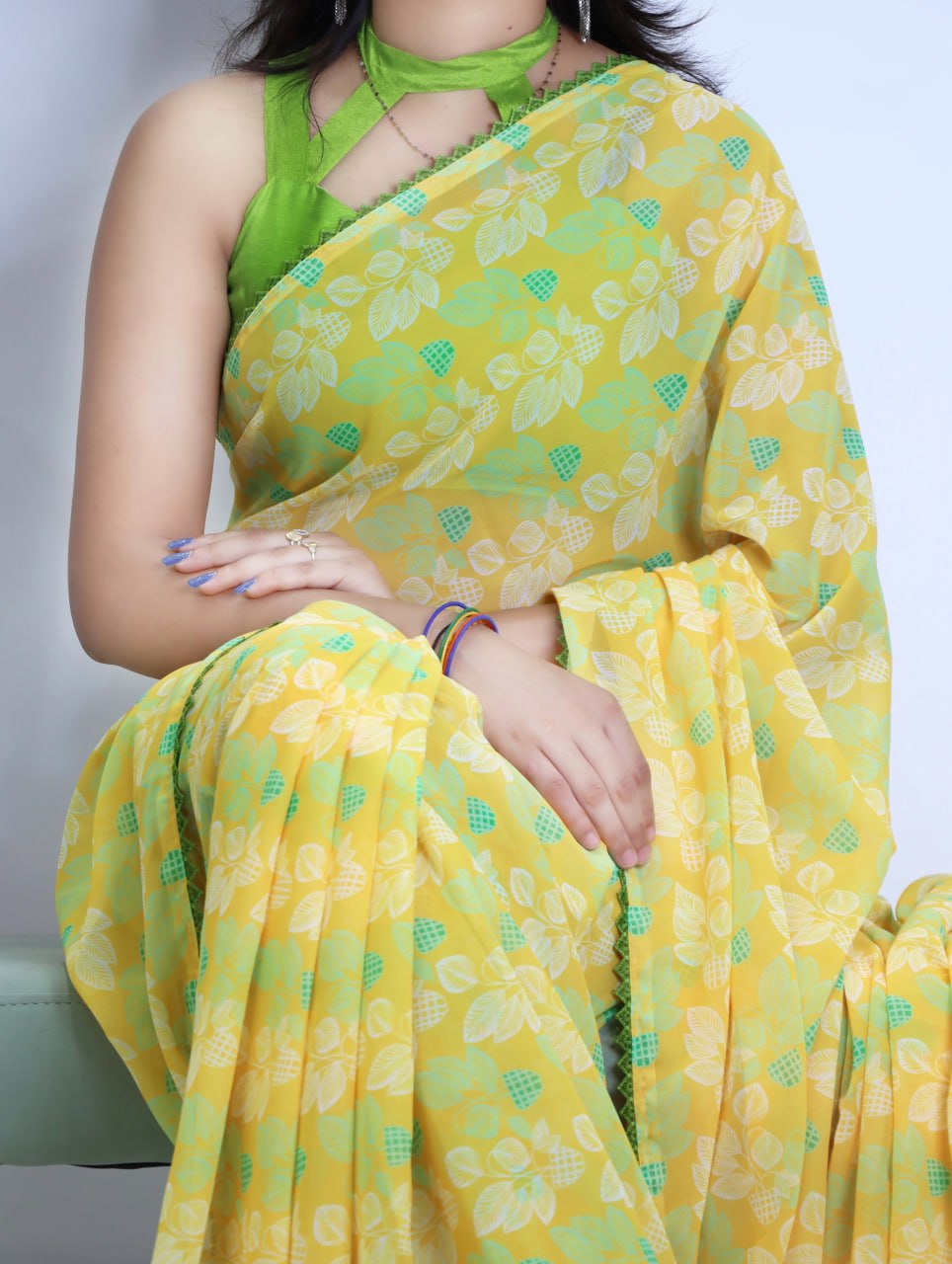 Weightless Floral Sarees