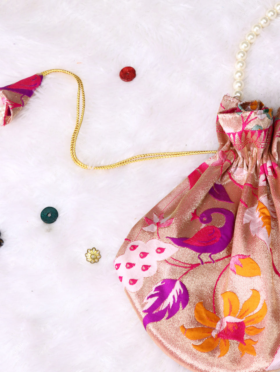 Designer Batwa with Pearl Handle