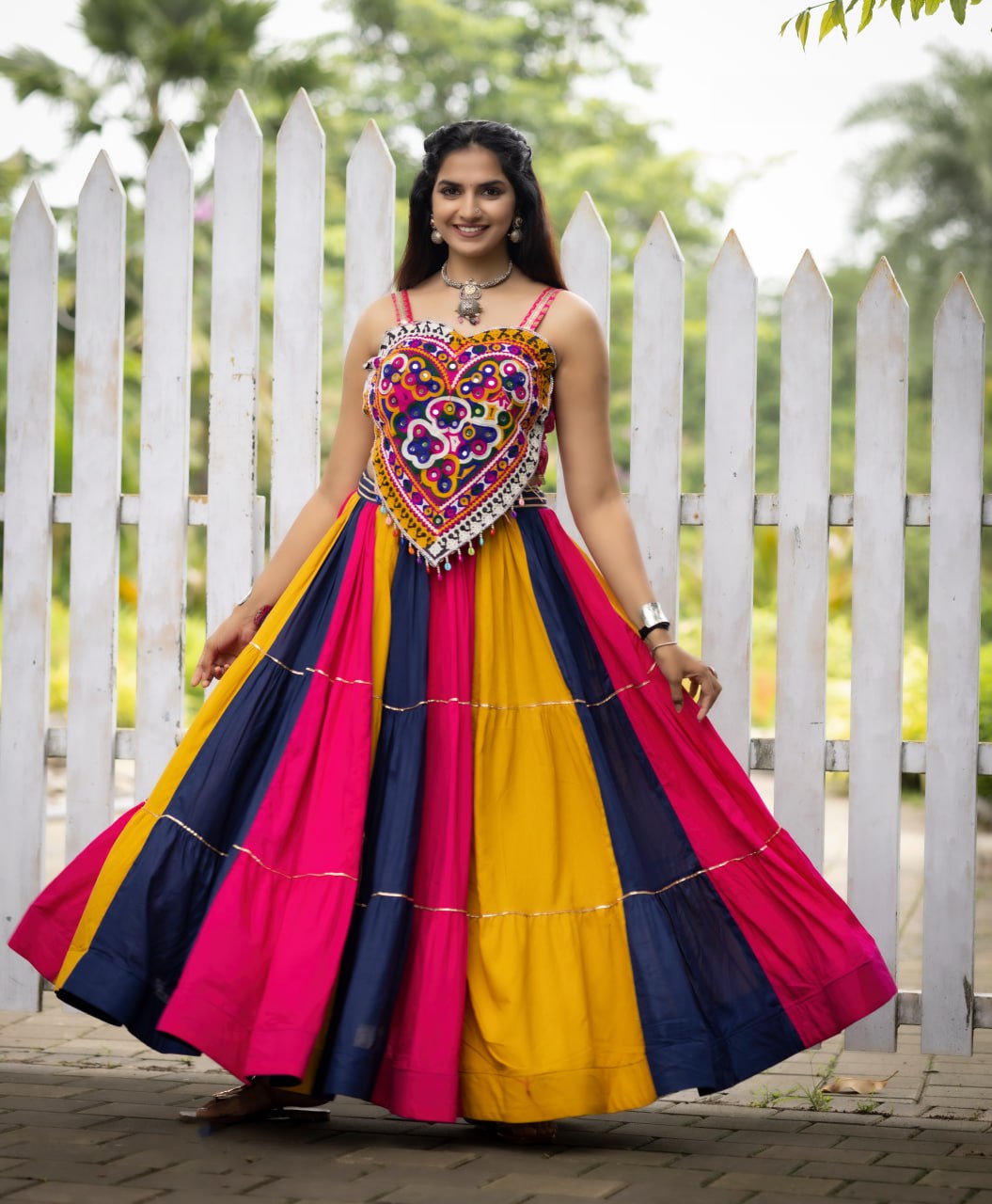 Trendy Lehengas for Navratri With Fancy Blouse