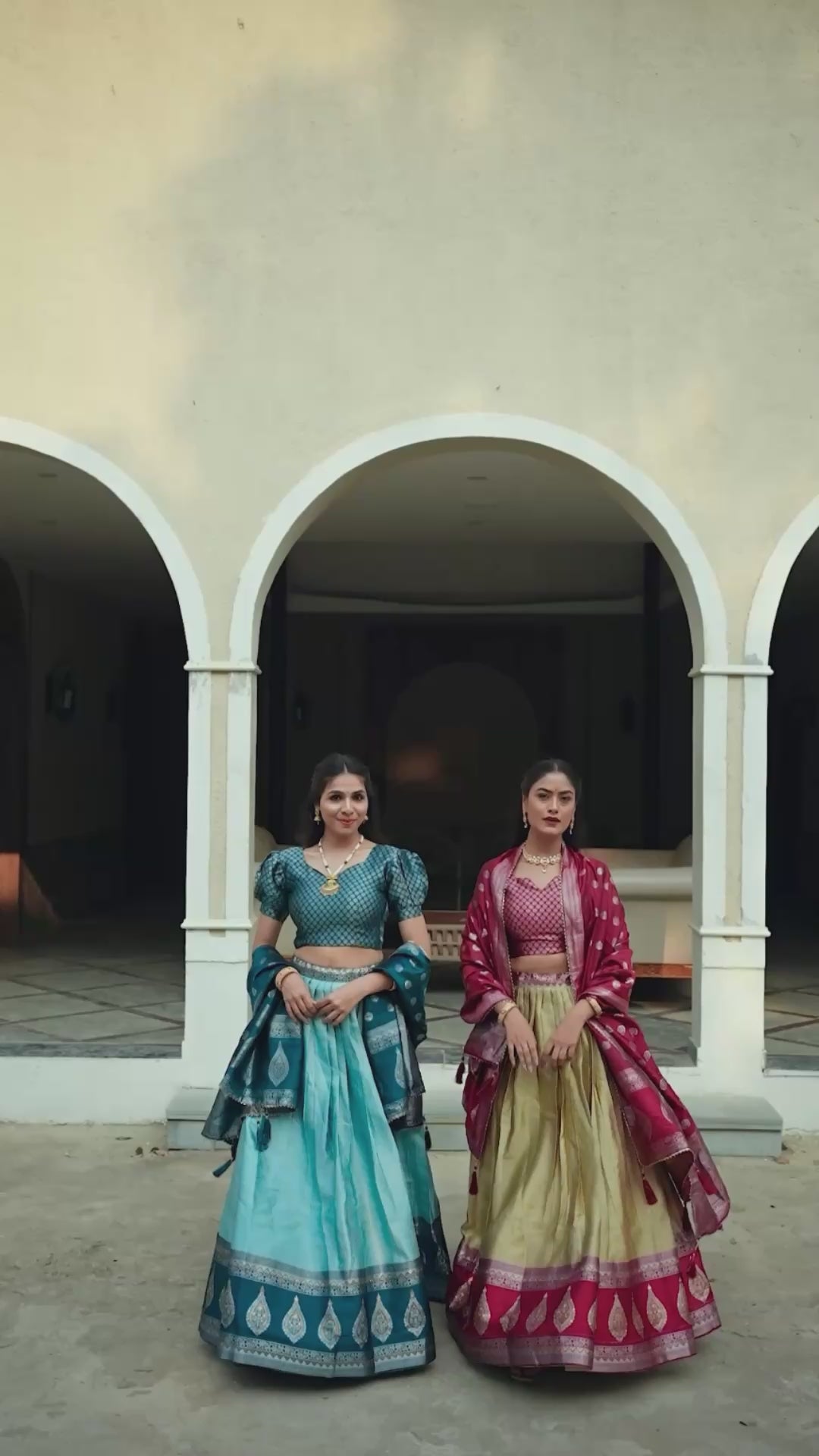 Silk Pattu Kanchipuram Silk Lehenga